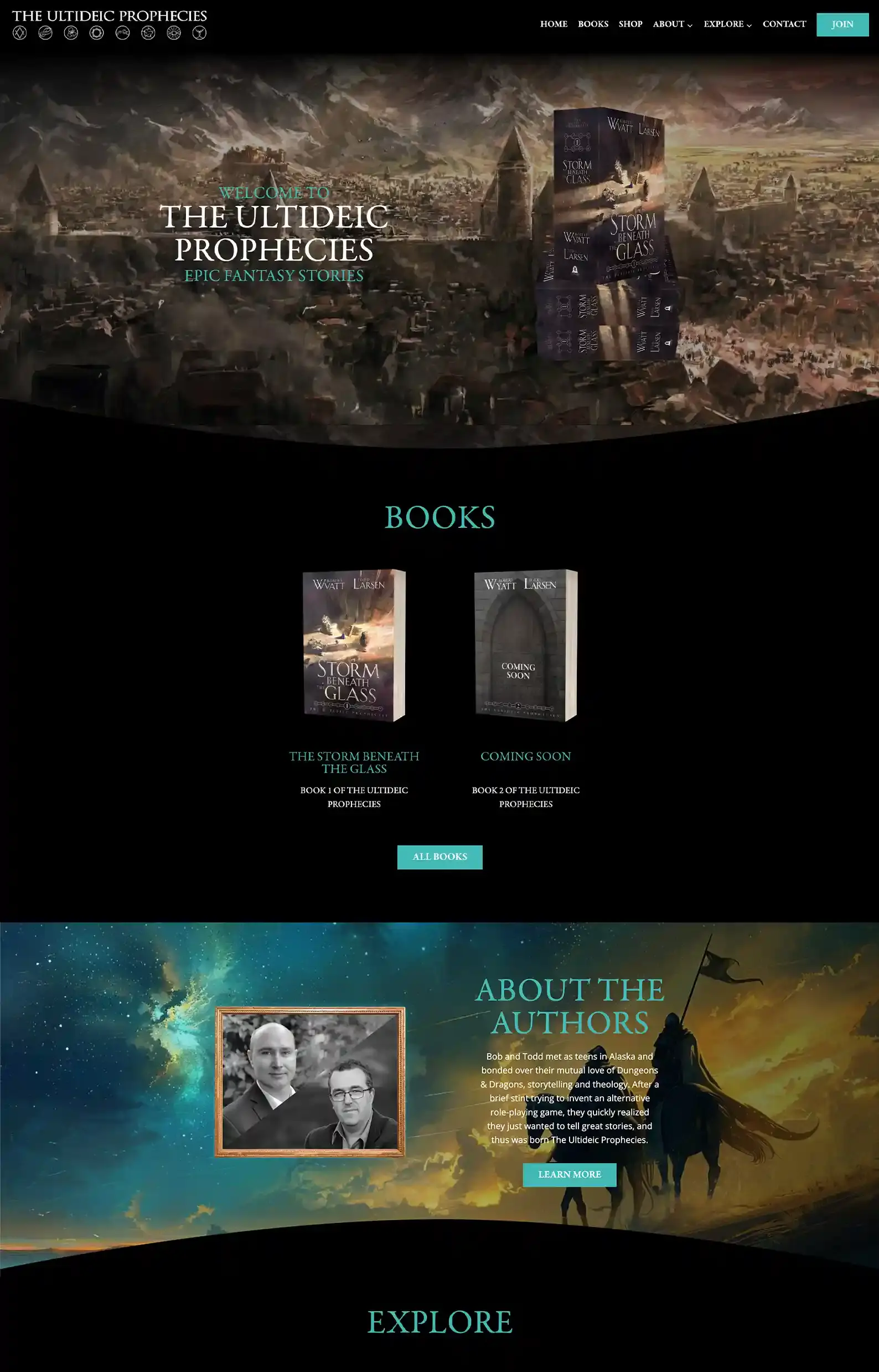 20 Fantasy Author Websites That Take Your Breath Away and Why 15 115