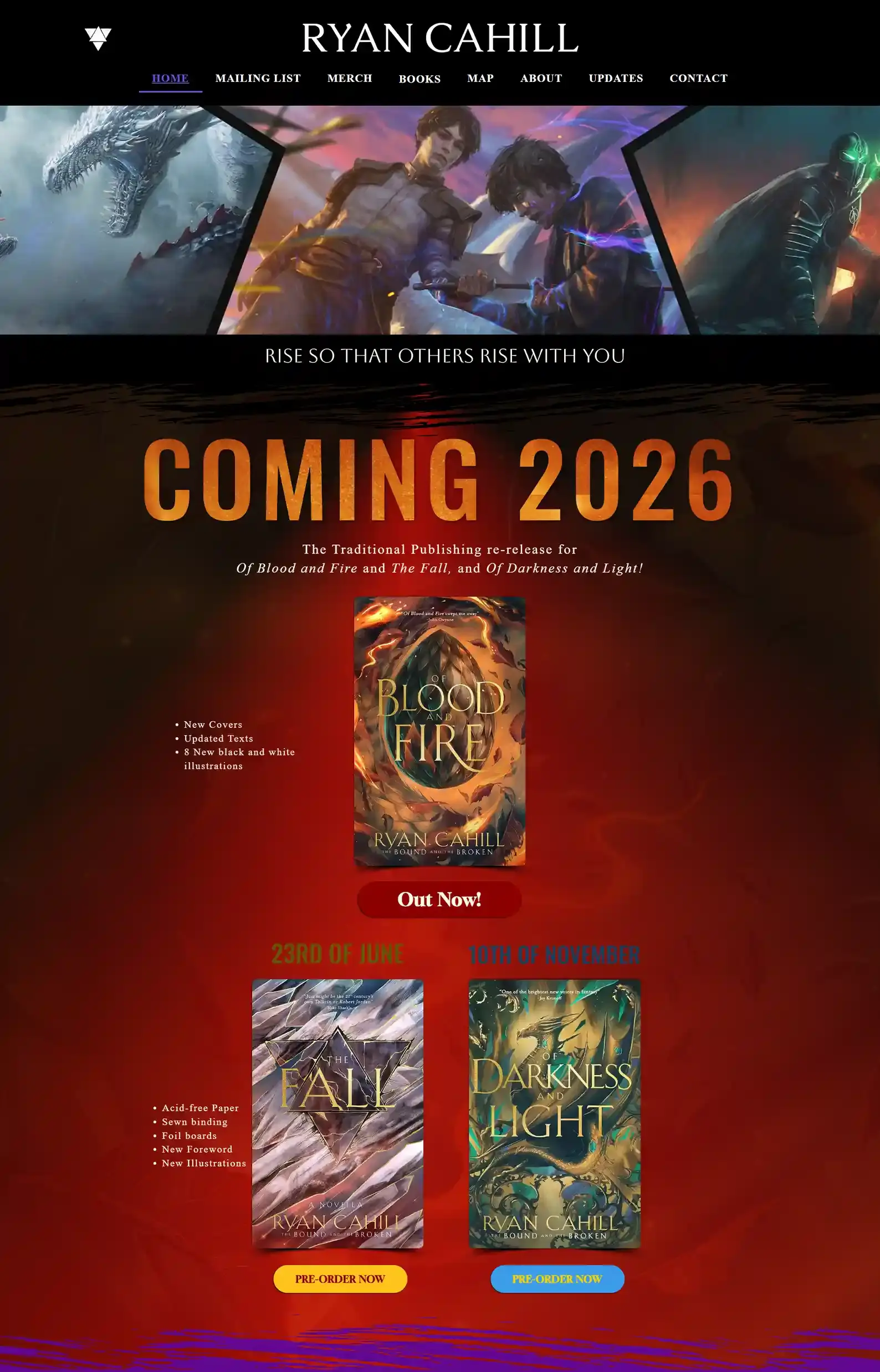 20 Fantasy Author Websites That Take Your Breath Away and Why 12 12