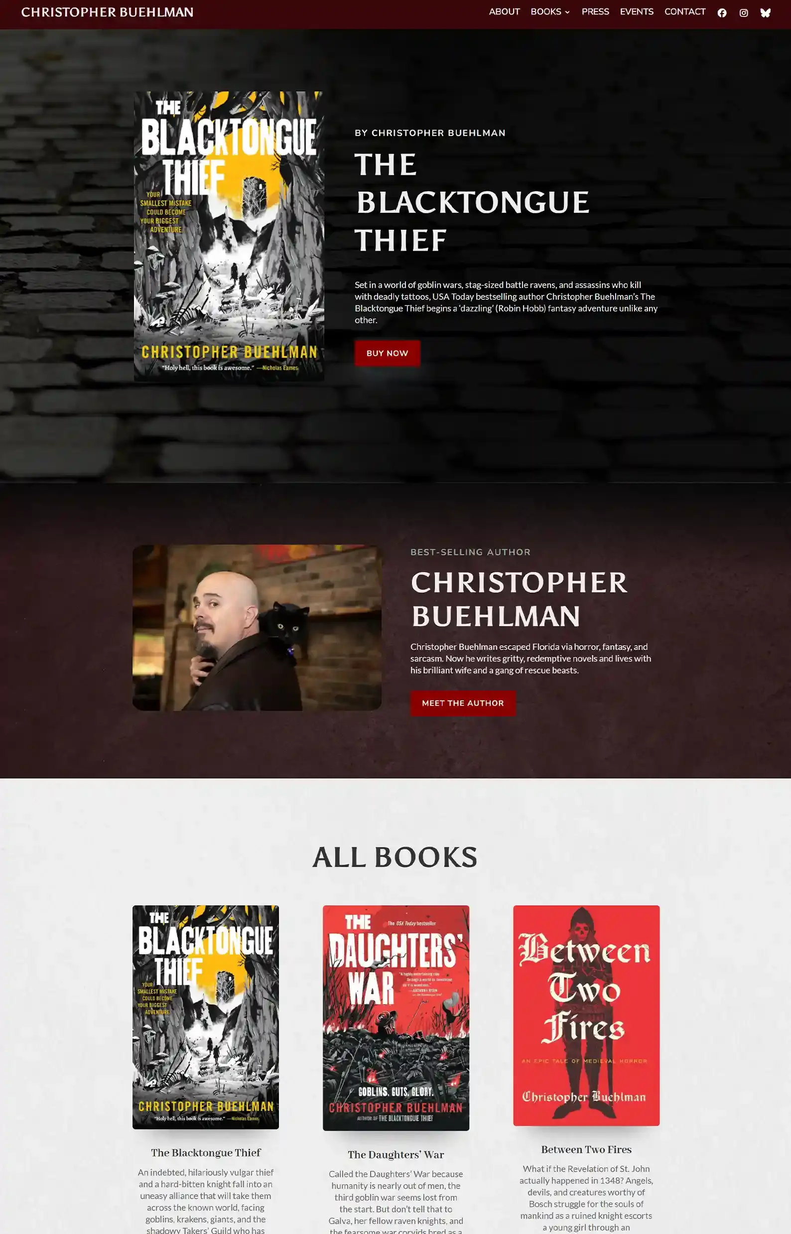 20 Fantasy Author Websites That Take Your Breath Away and Why 14 14