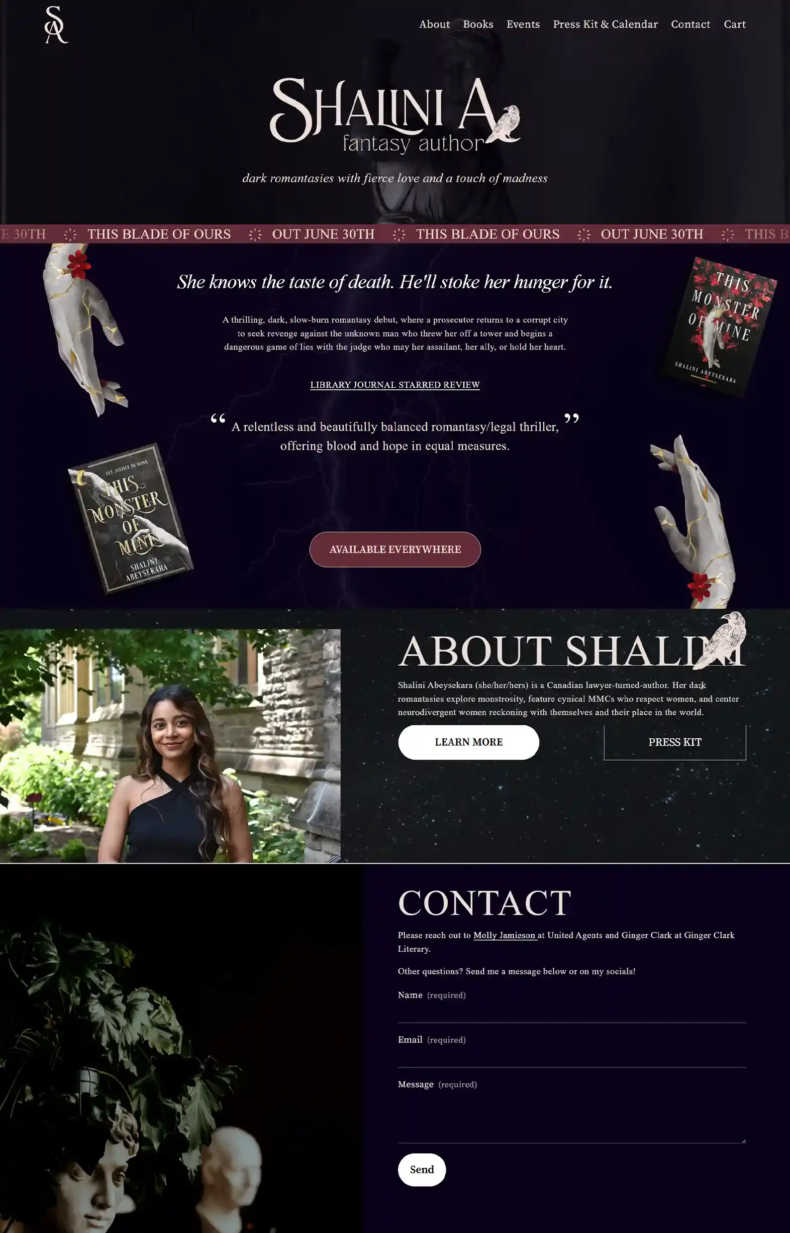 20 Fantasy Author Websites That Take Your Breath Away and Why 18 18