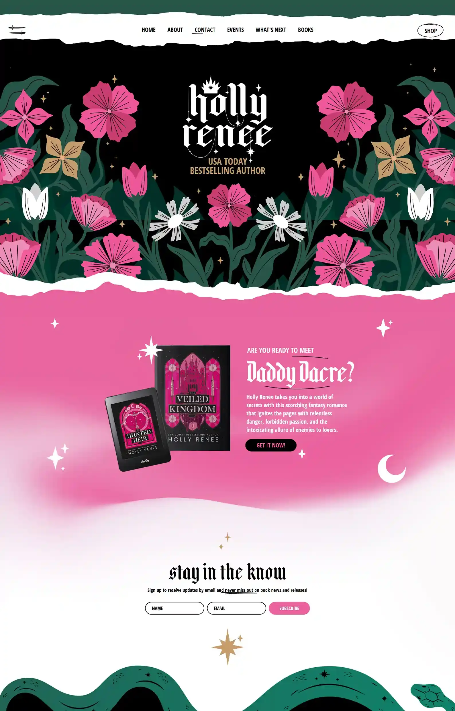 20 Fantasy Author Websites That Take Your Breath Away and Why 4 4