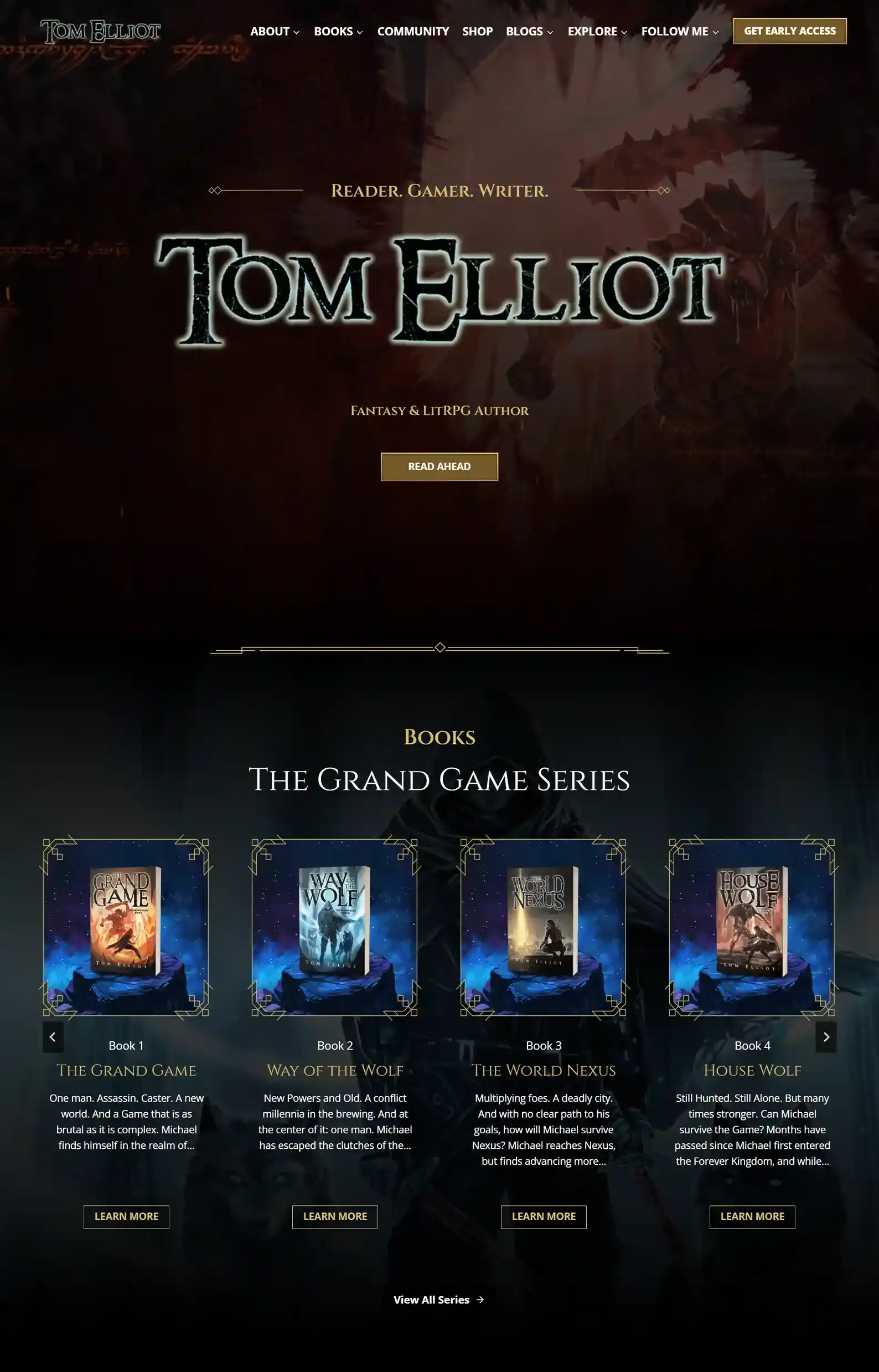 20 Fantasy Author Websites That Take Your Breath Away and Why 5 5