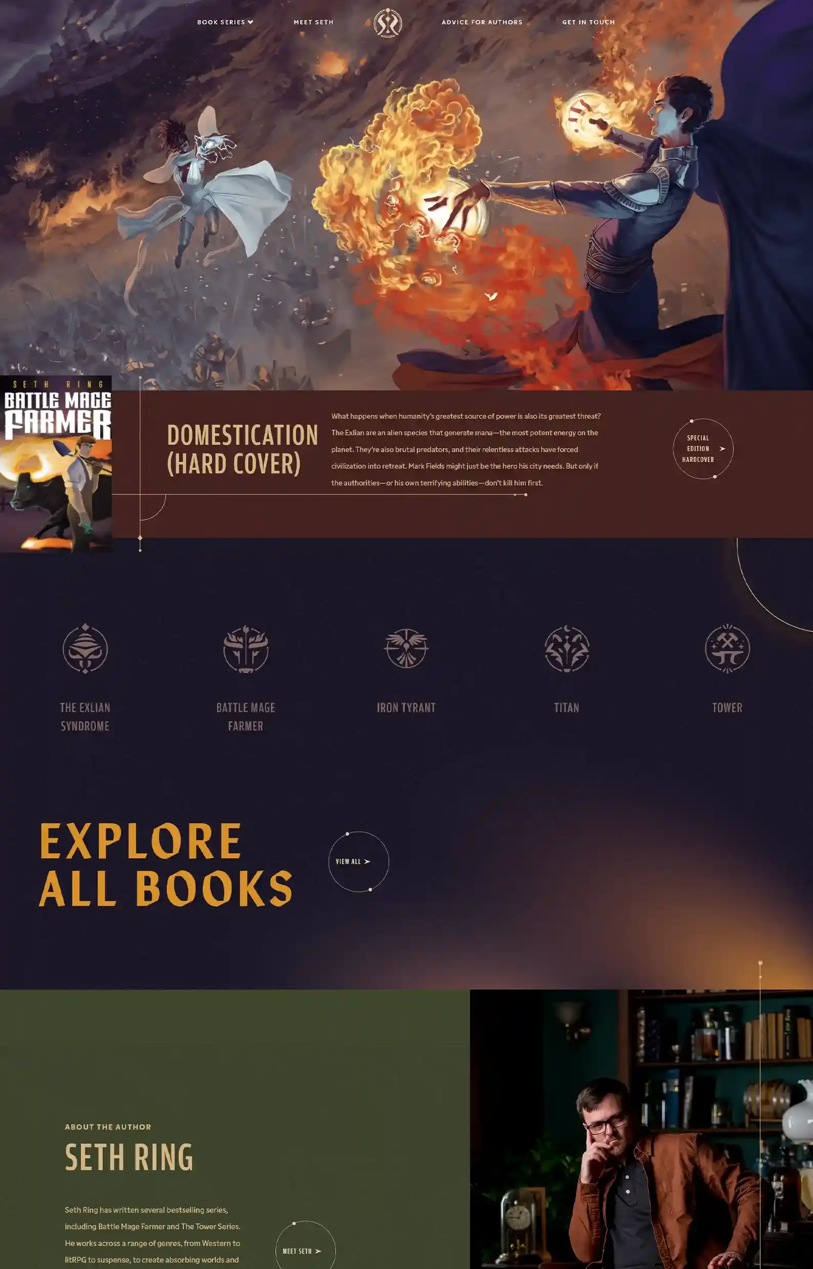 20 Fantasy Author Websites That Take Your Breath Away and Why 6 6