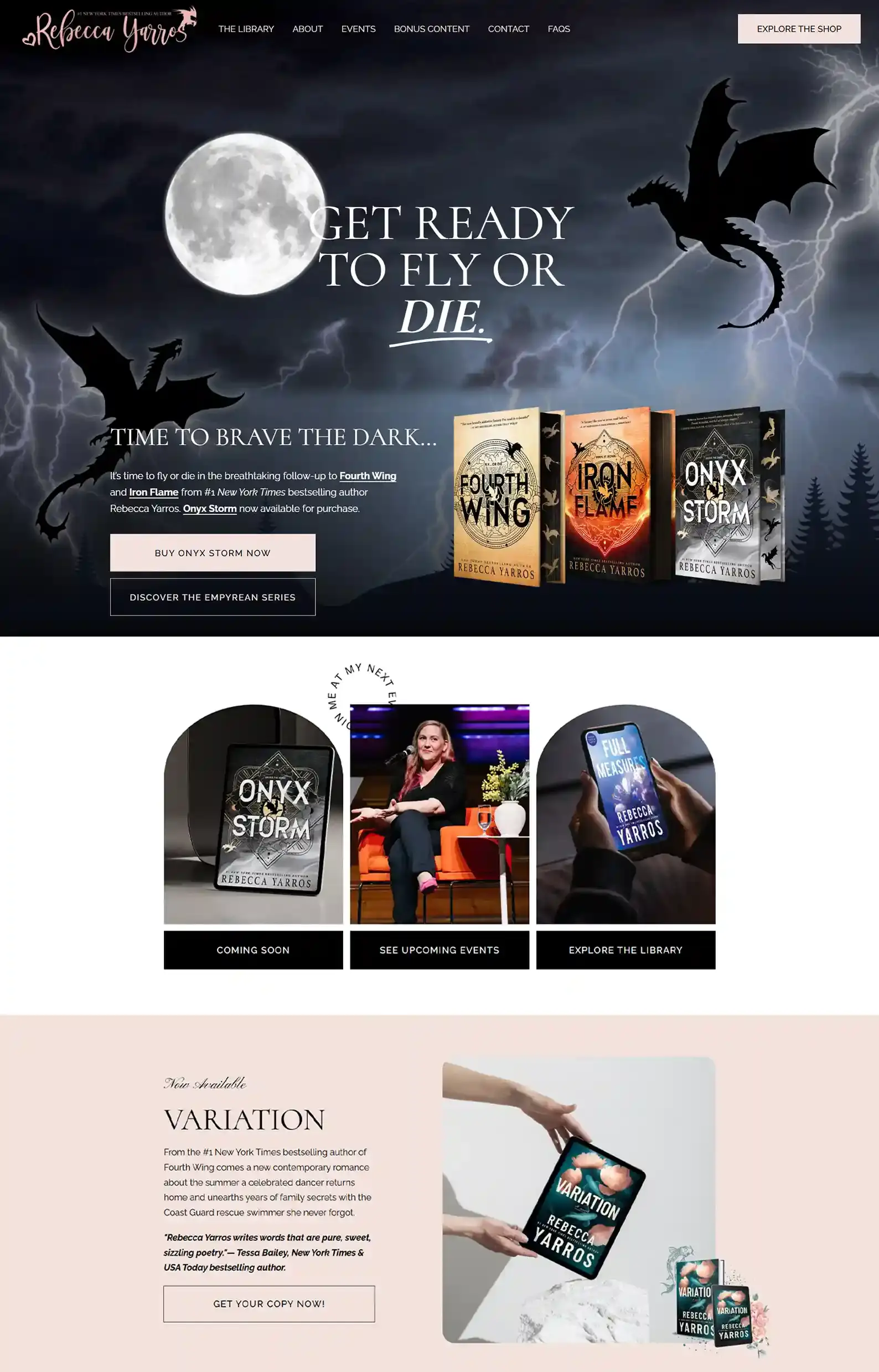 20 Fantasy Author Websites That Take Your Breath Away and Why 7 7.1
