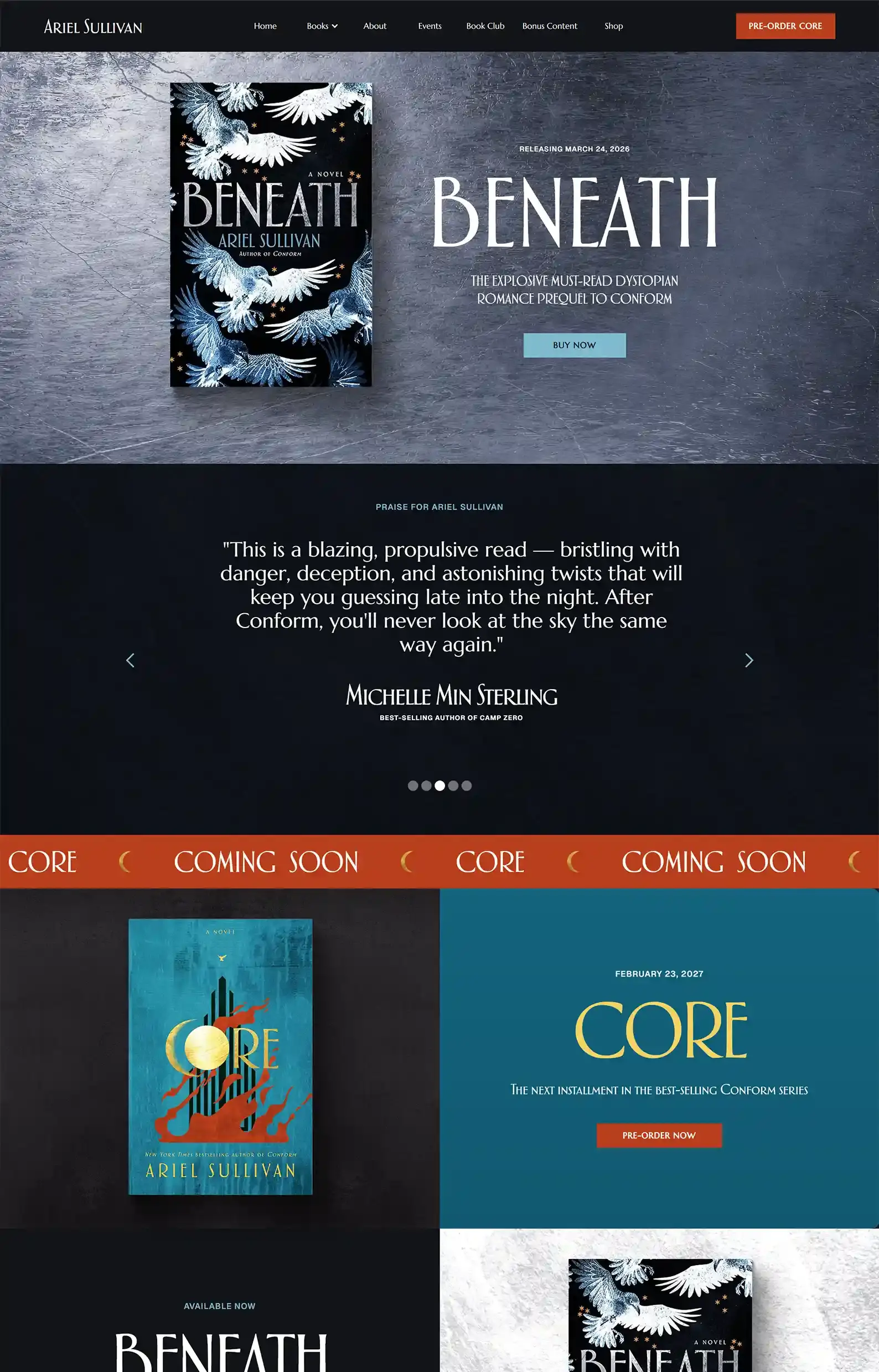 13 Science Fiction Author Websites That Are Out Of This World 14 Science Fiction Author Websites Ariel Sullivan