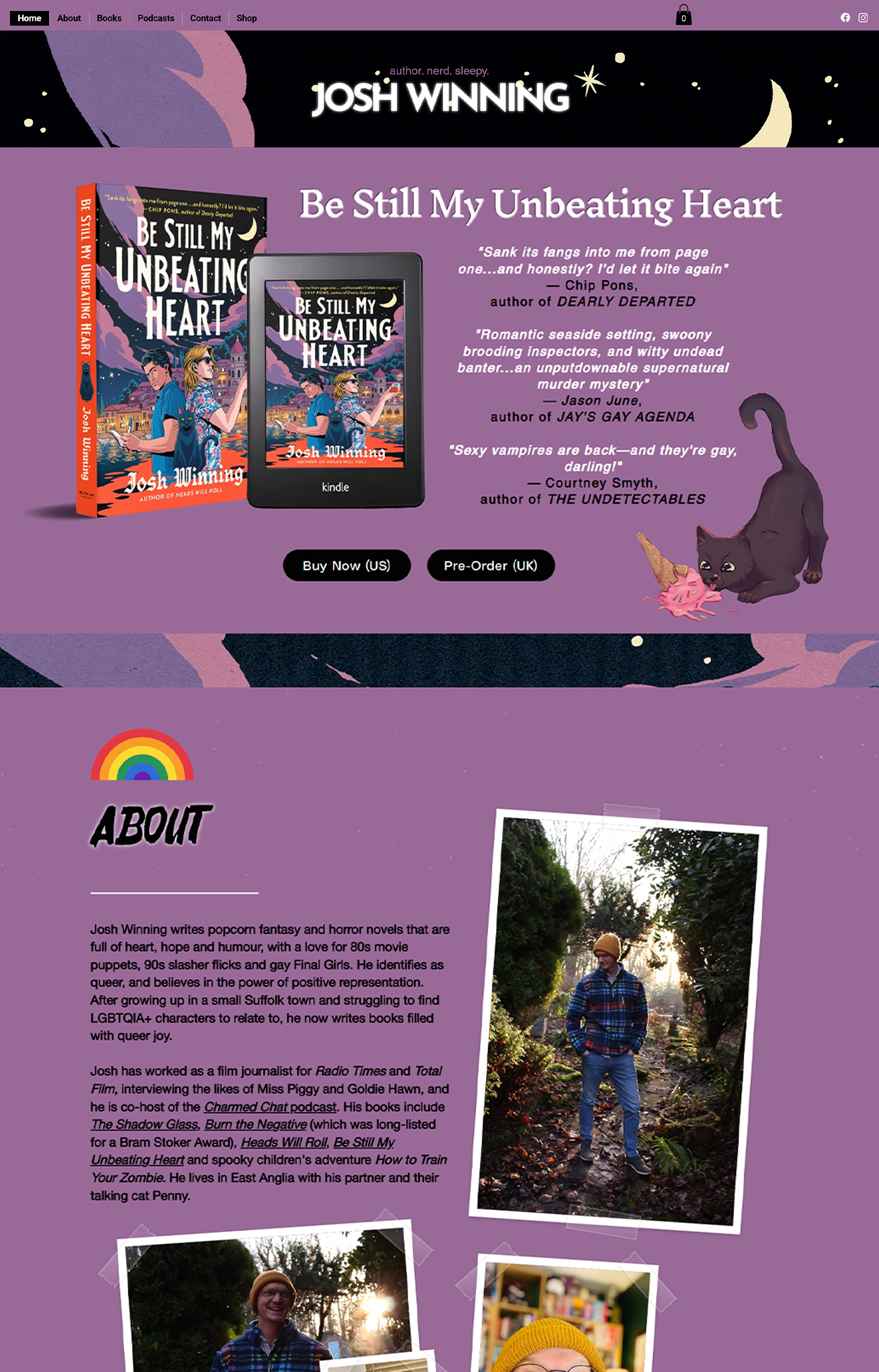 12 Spine-Chilling Horror Author Websites That Readers Love 14 Horror Author Websites Josh Winning