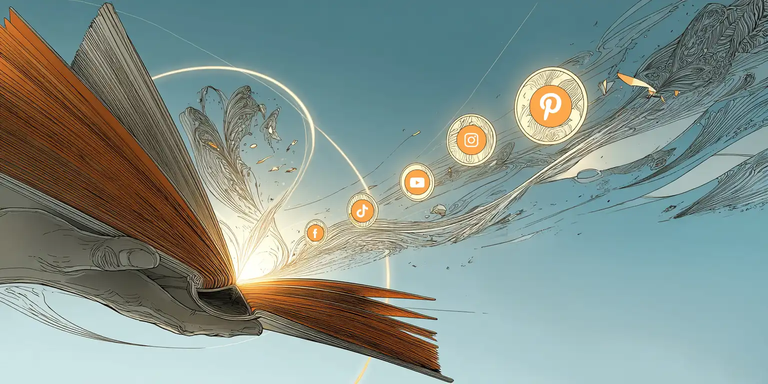 Book launching into digital social media