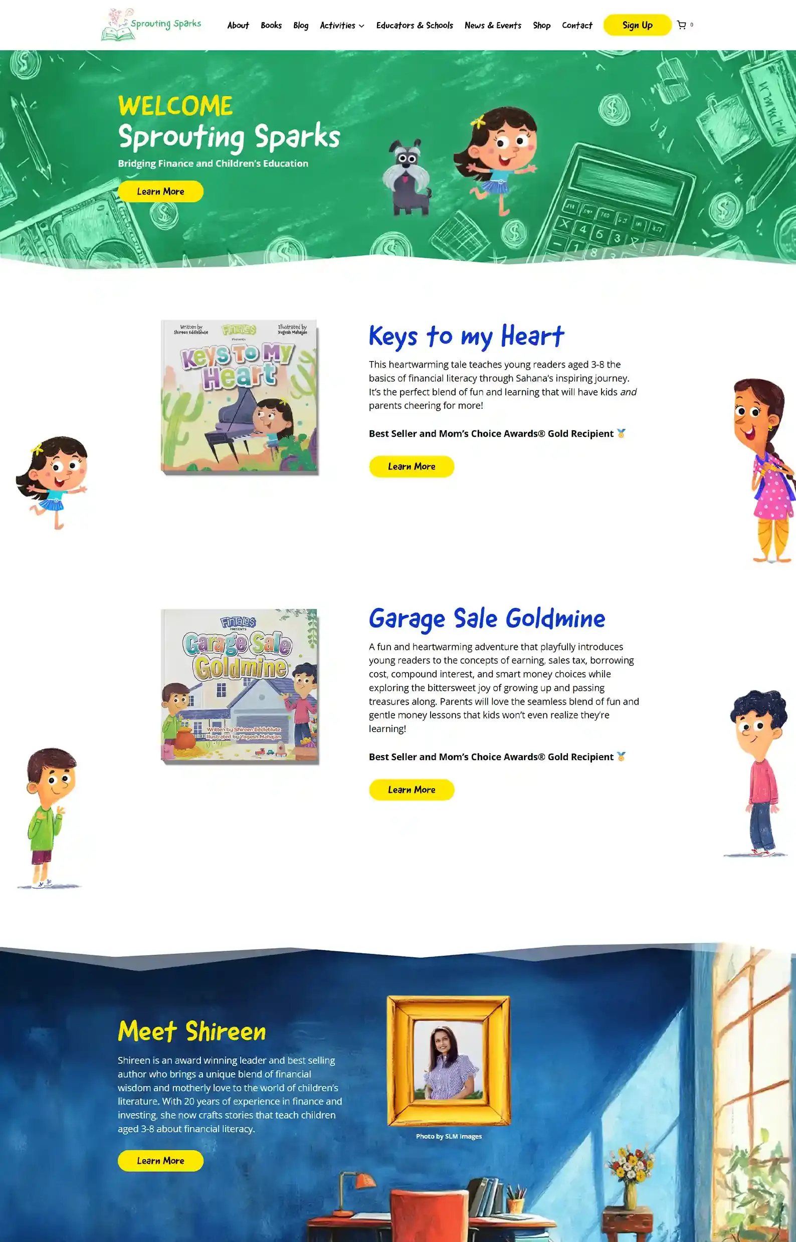 24 Children’s Author and Illustrator Websites That Delight 18 9
