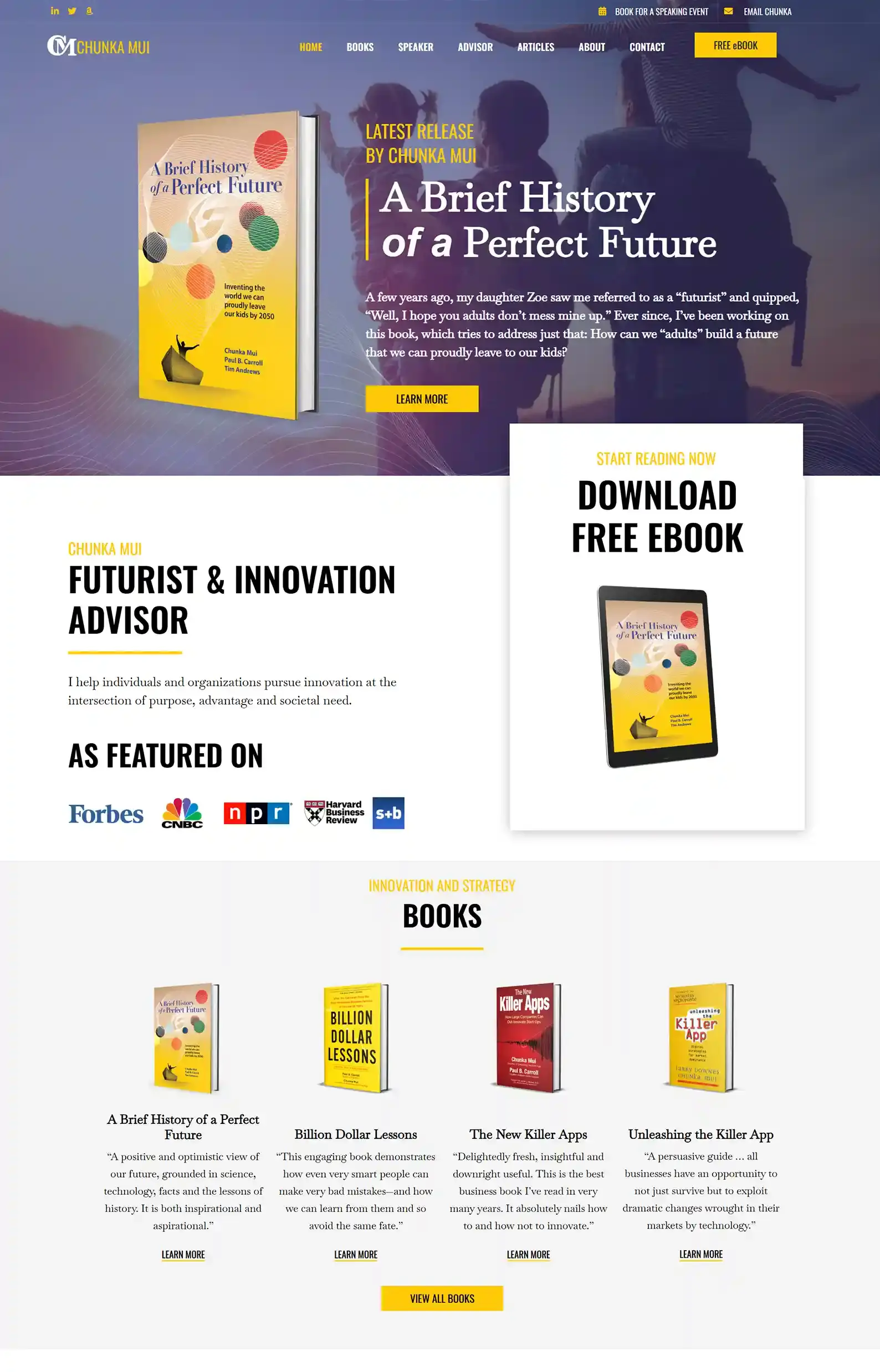 19 Nonfiction Author Websites That Inspire Action 22 Rocket Expansion Non Fiction Chunka Mui