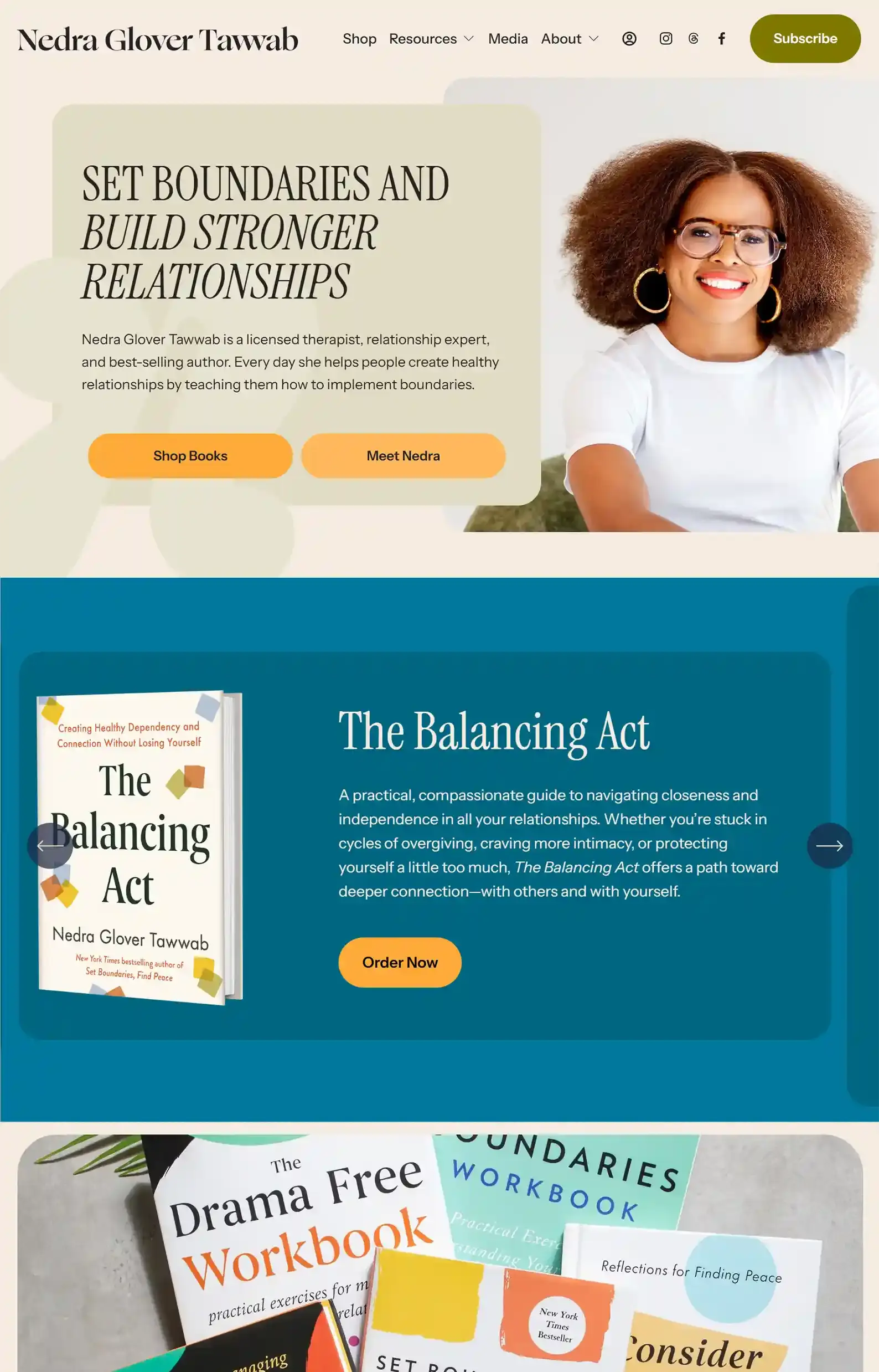 19 Nonfiction Author Websites That Inspire Action 3 Rocket Expansion Non Fiction Nedra Glover Tawwab