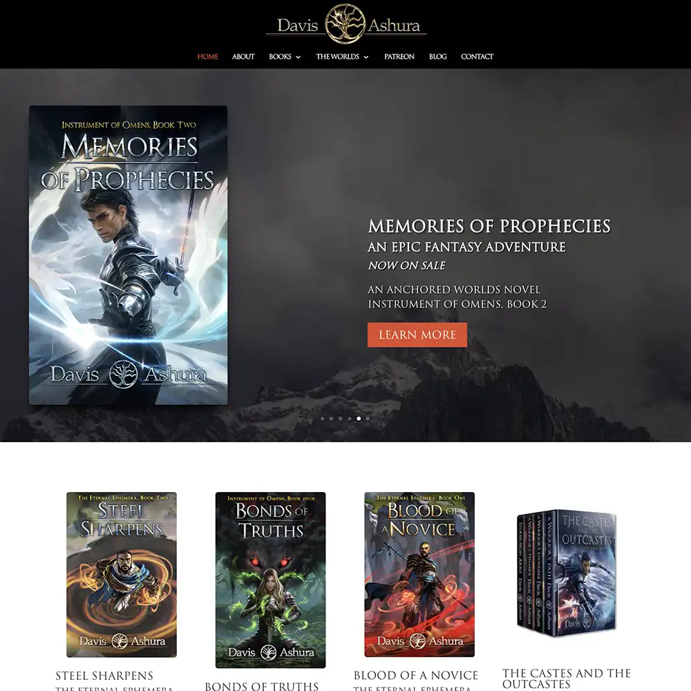 Author Website Design 22 svg%3E