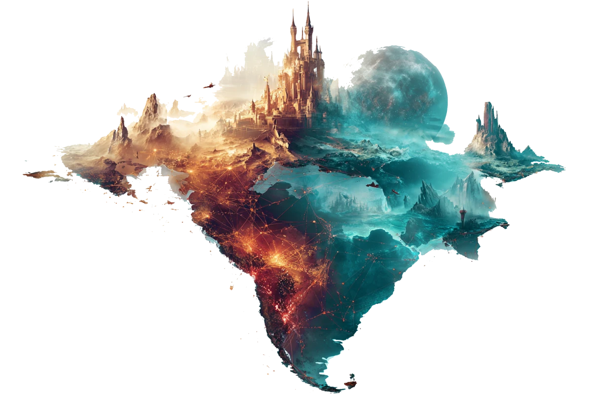 Fantasy and Science Fiction Author Website Design 4 Fantasy Landing Page Explore the world