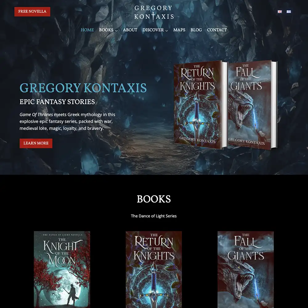 Author Website Design 23 svg%3E