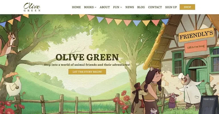 Children’s Book Author: Olive Green
