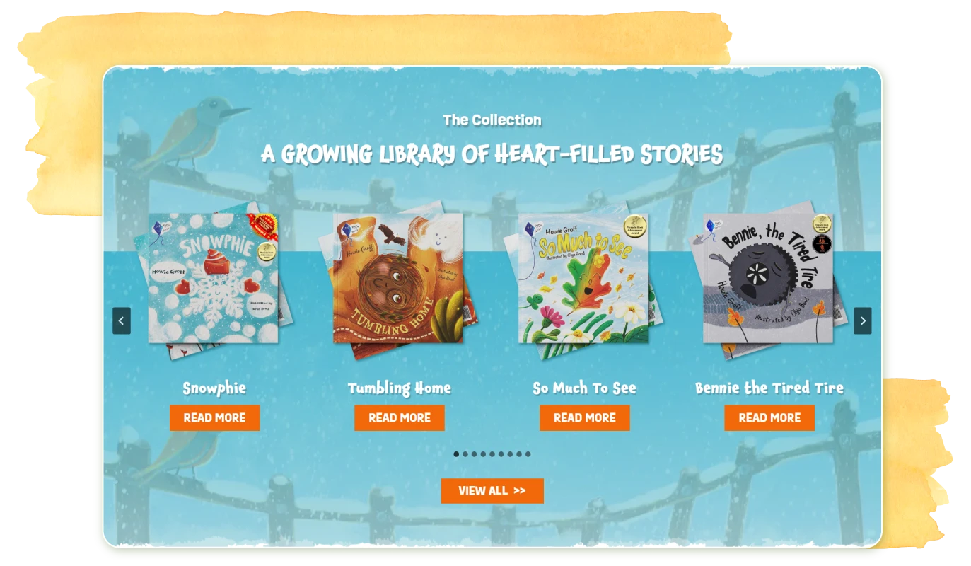 Children's Author Website Design 26 Rocket Childrens Author Page books made easy to