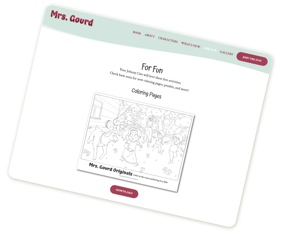 Children's Author Website Design 38 Rocket Childrens Author Page dont let your story end too soon 2