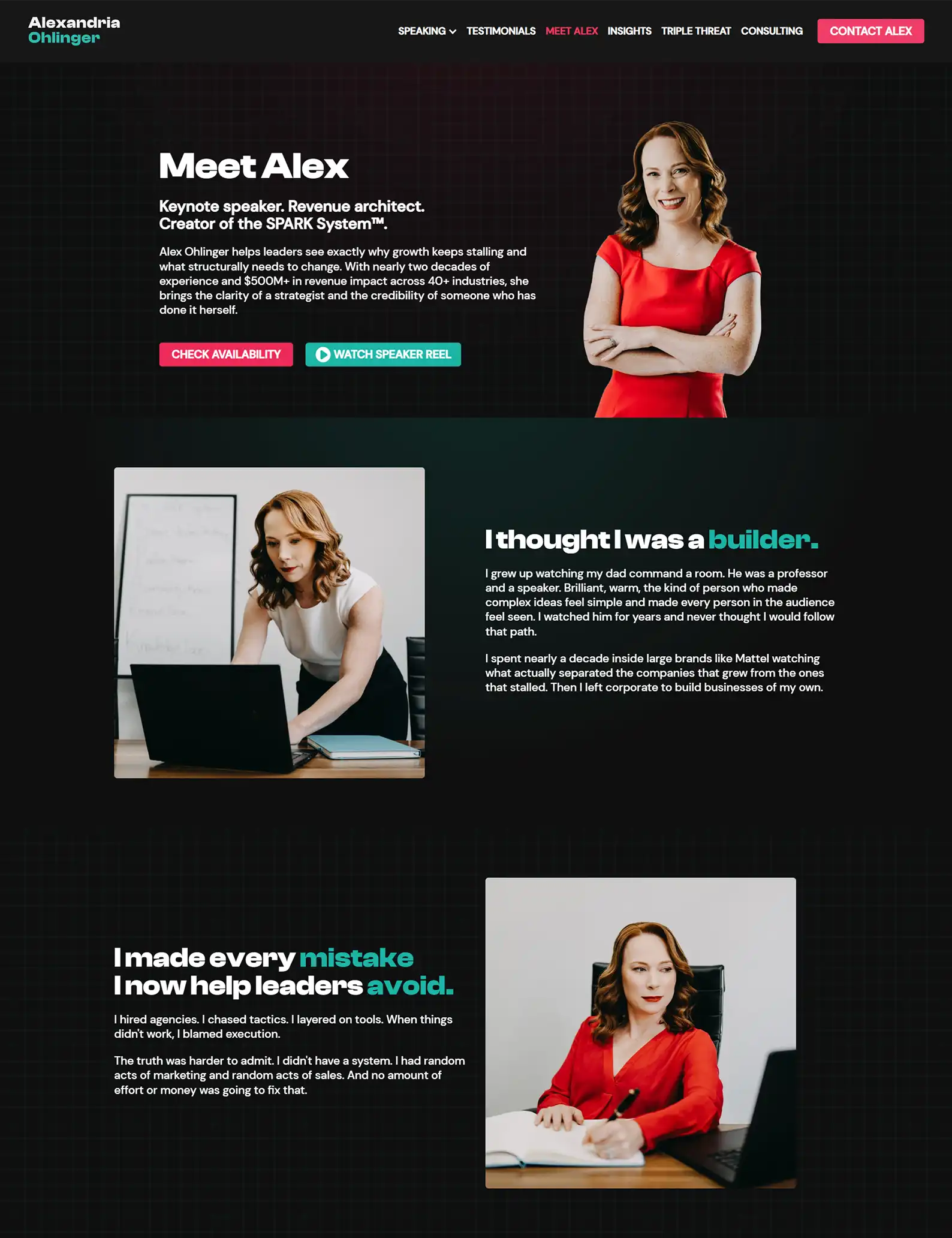 Speaker Website: Alexandria Ohlinger 14 Rocket Expansion Case Study Alex Ohlinger About 1