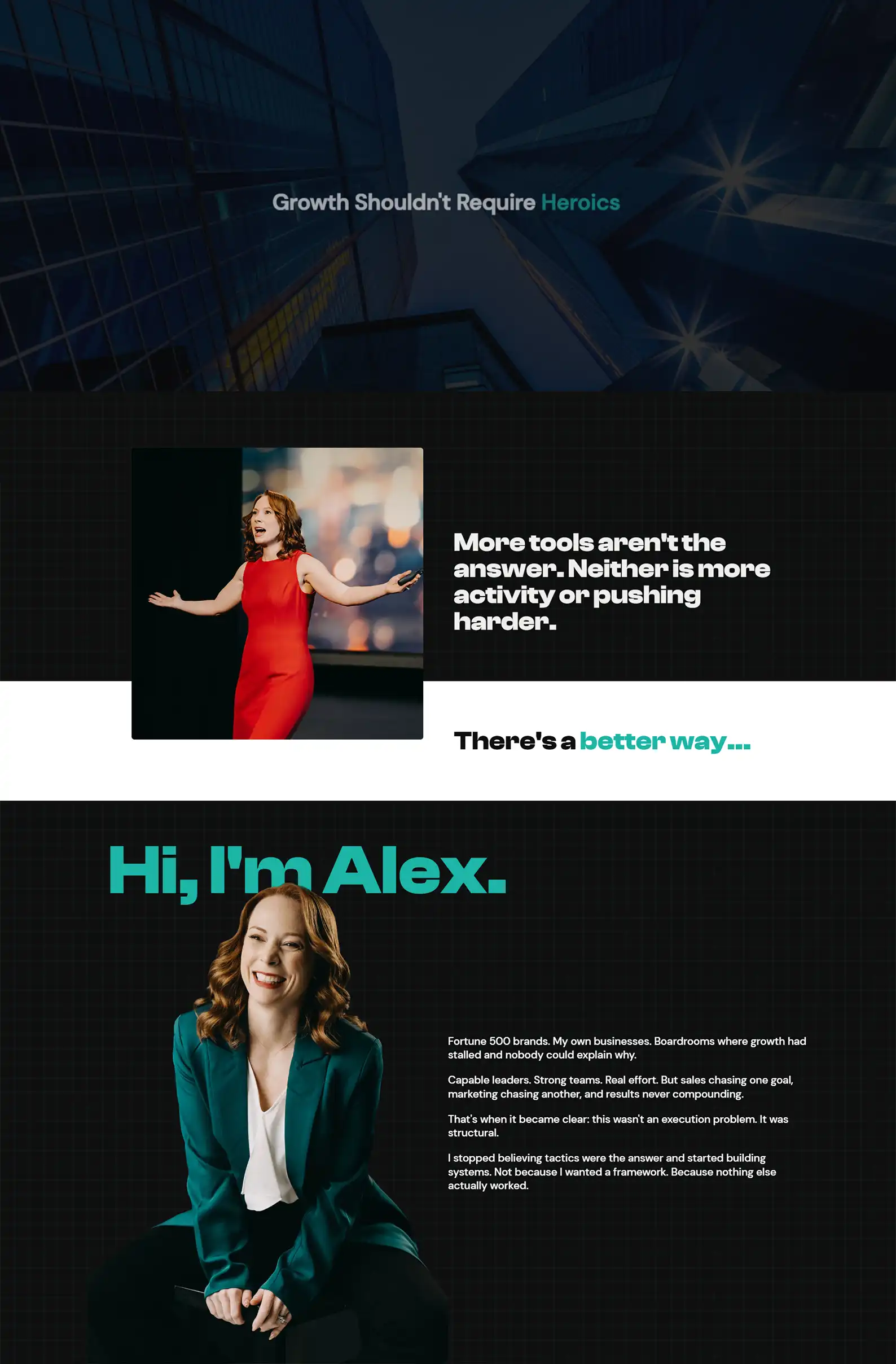 Speaker Website: Alexandria Ohlinger 3 Rocket Expansion Case Study Alex Ohlinger Home 2