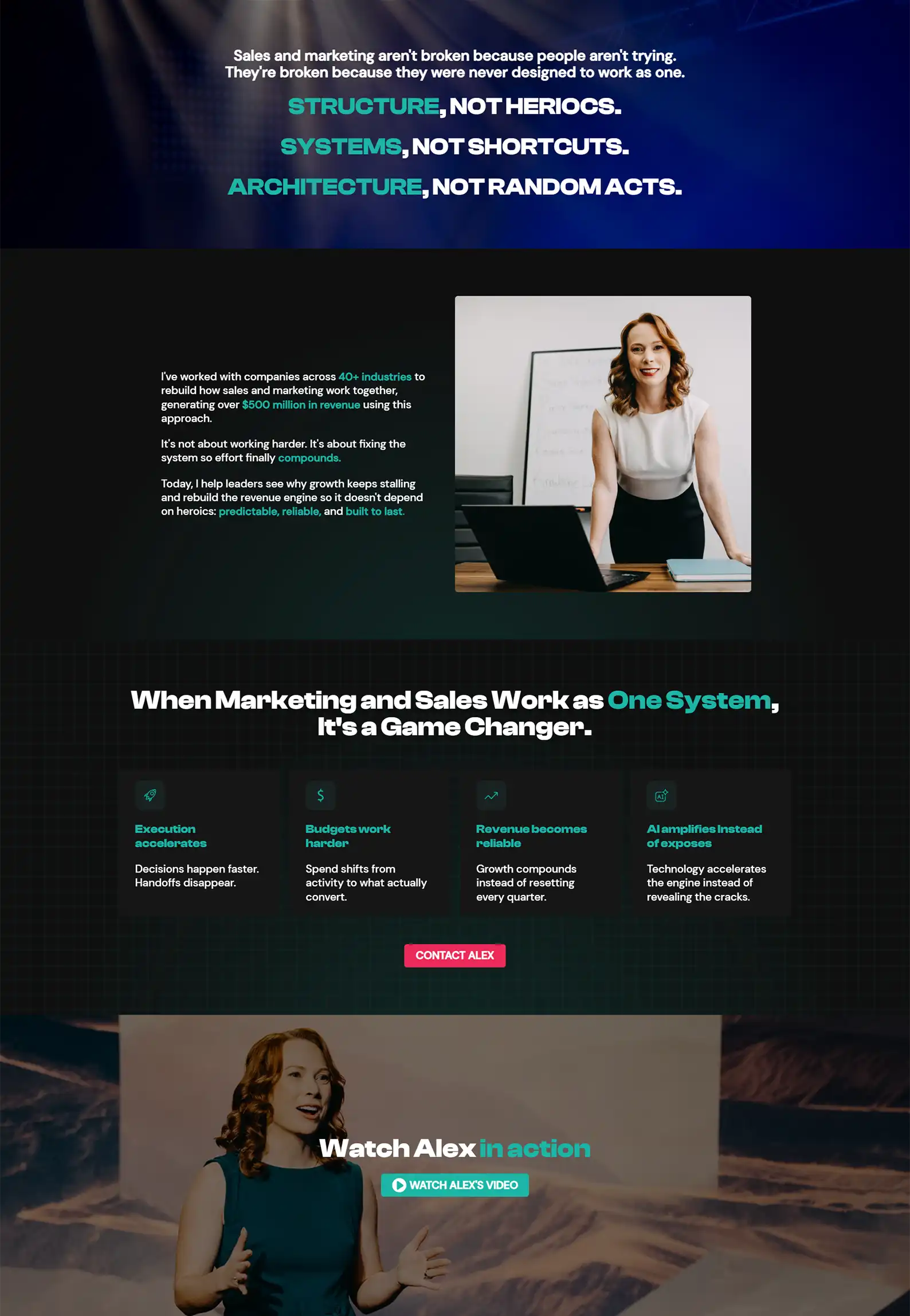 Speaker Website: Alexandria Ohlinger 4 Rocket Expansion Case Study Alex Ohlinger Home 3
