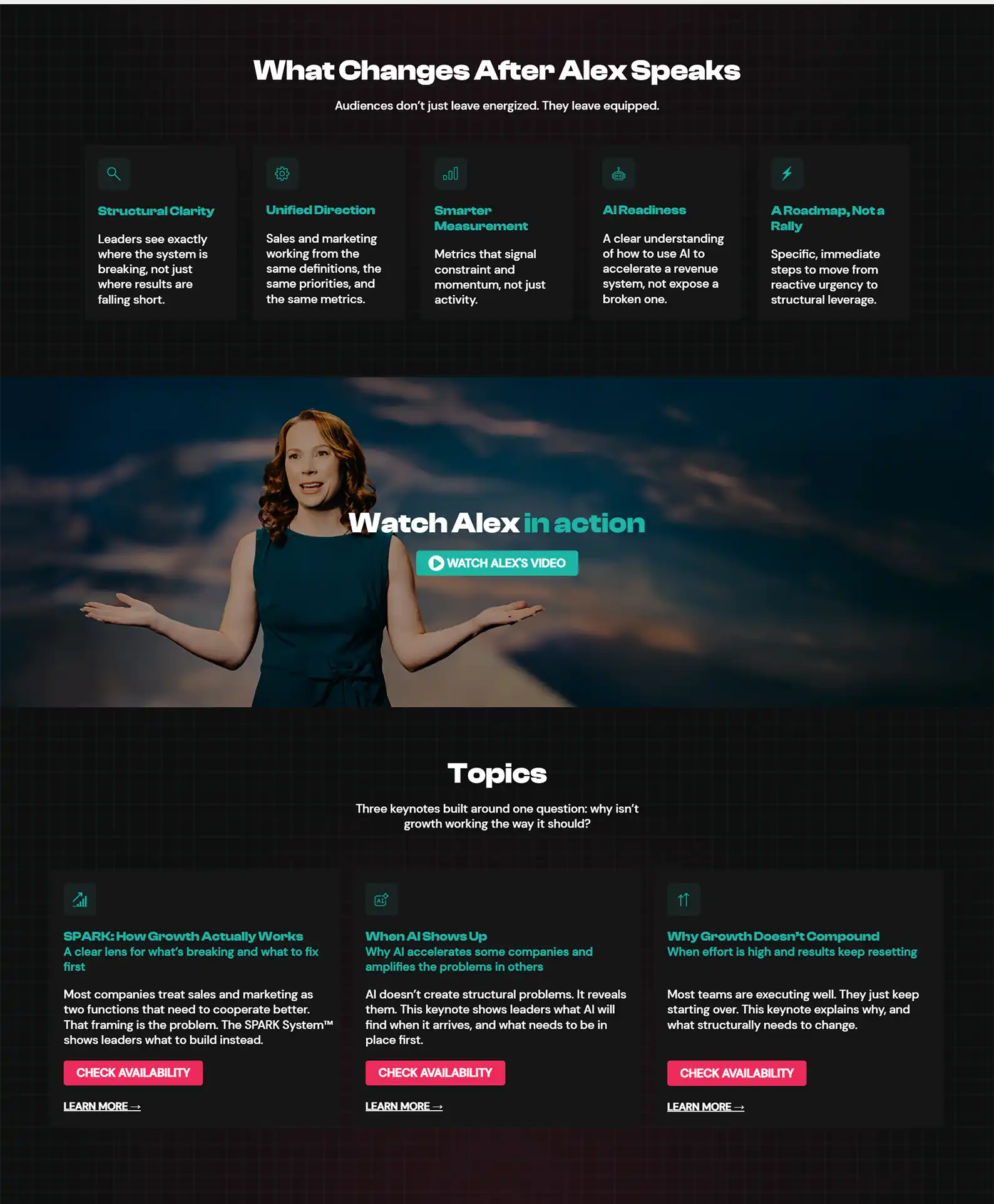 Speaker Website: Alexandria Ohlinger 8 Rocket Expansion Case Study Alex Ohlinger Speaking 2