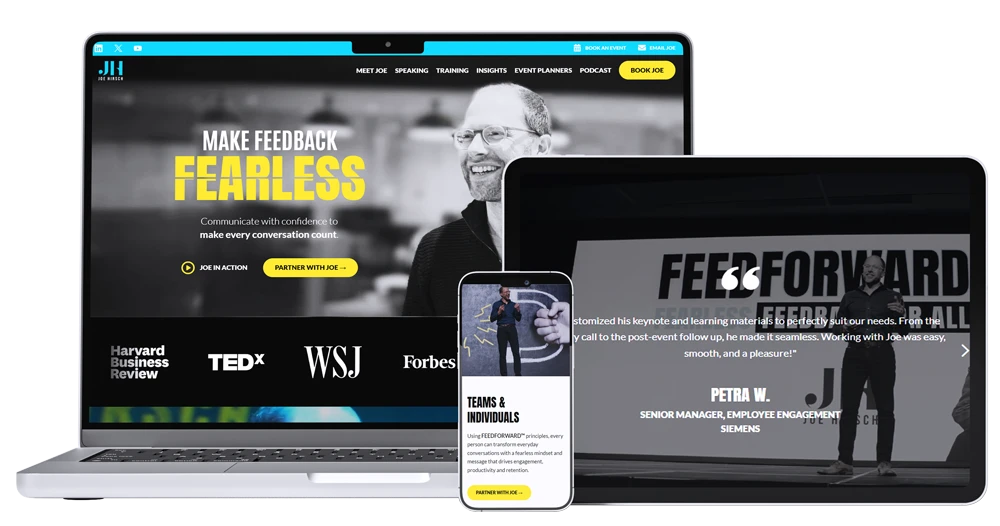 Speaker & Author Website: Joe Hirsch 1 Rocket Expansion Case Study Joe Hirsch 3D Mockup