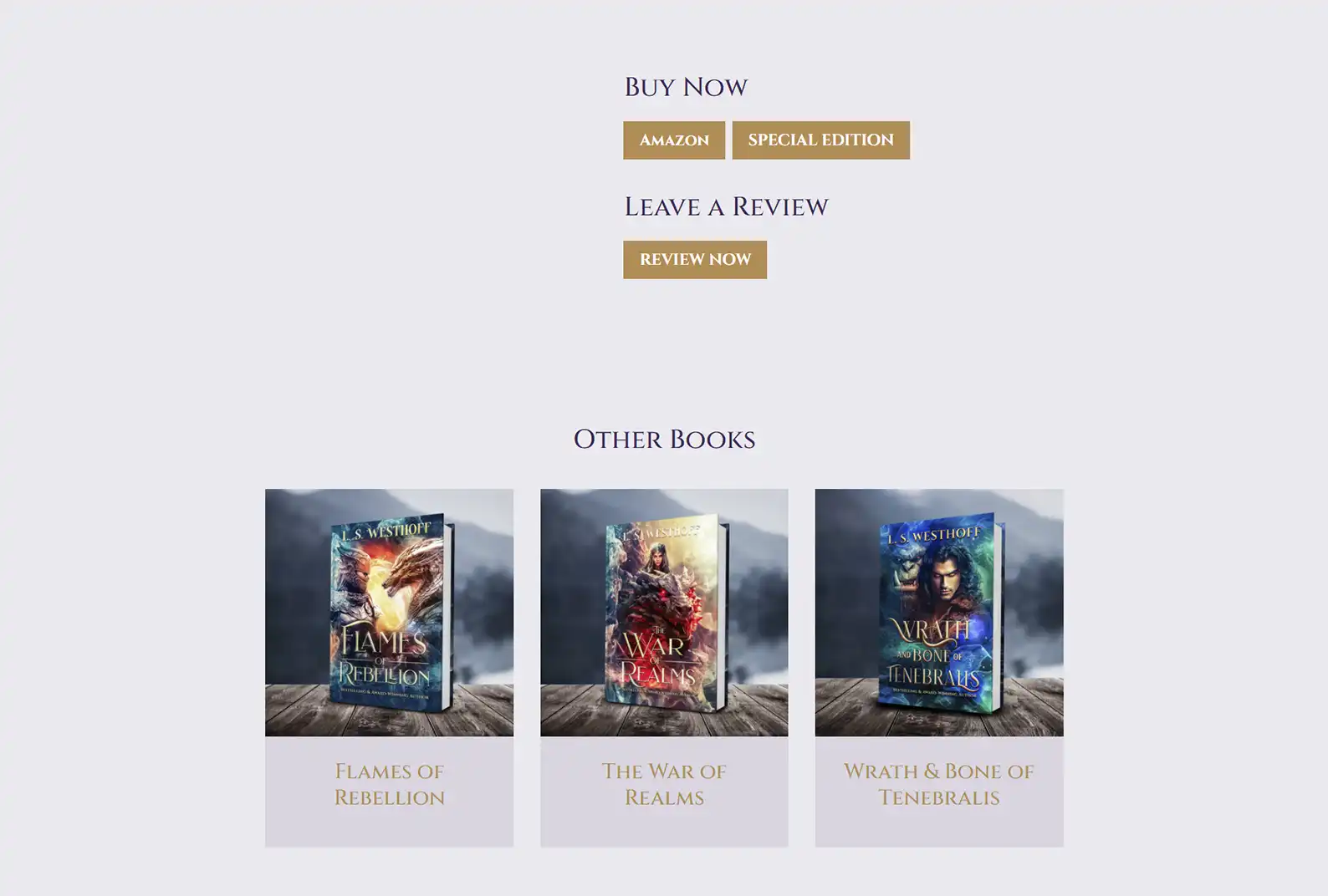 Fantasy Book Author Website: Lynn Westhoff 12 Rocket Expansion Case Study Lynn Westhoff Book 2