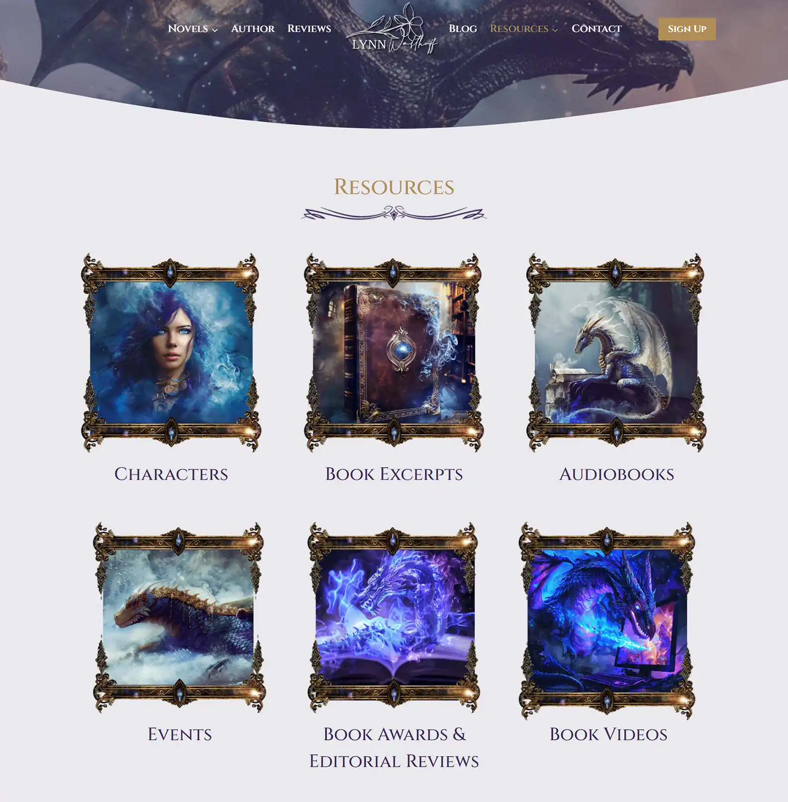 Fantasy Book Author Website: Lynn Westhoff 14 Rocket Expansion Case Study Lynn Westhoff Resources