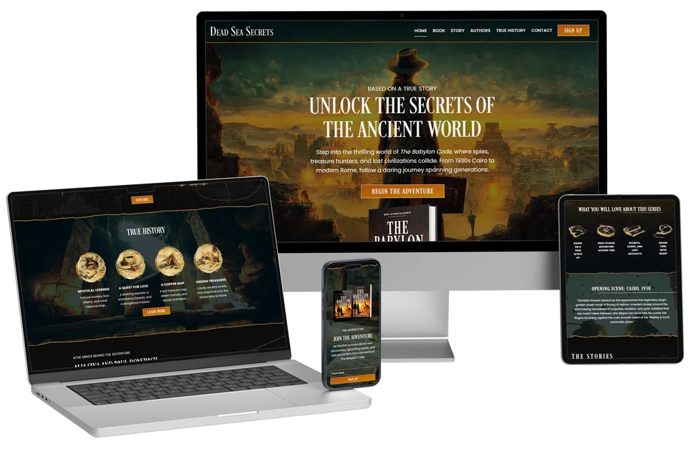 Action-Adventure Author Website: Alia Sina & Paul Donsbach 1 Rocket Expansion Case Study Paul Donsbach 3D Mockup 1