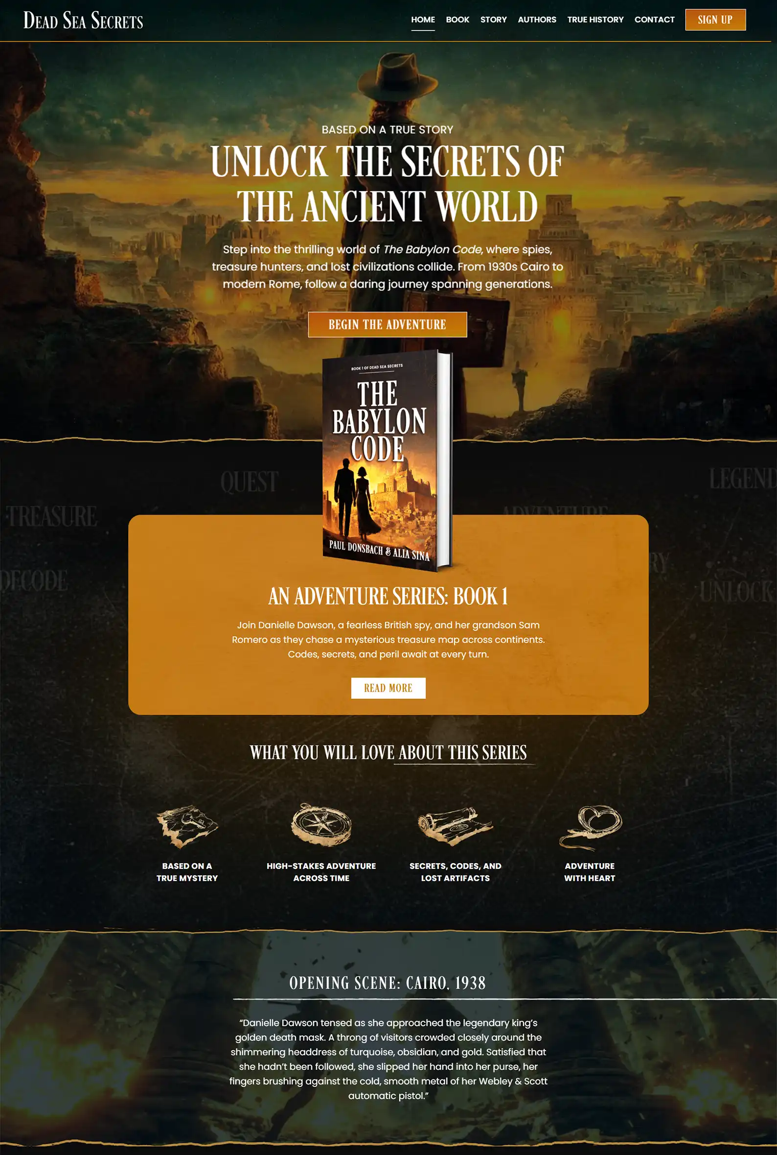 Action-Adventure Author Website: Alia Sina & Paul Donsbach 2 Rocket Expansion Case Study Paul Donsbach Home 1 1