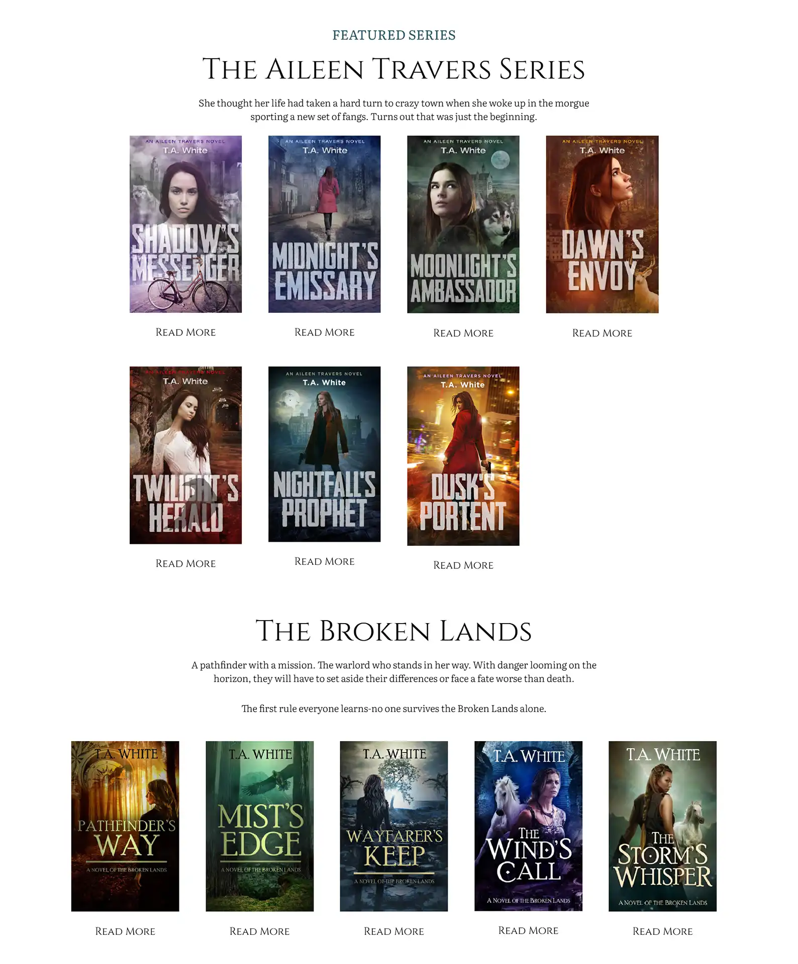 Fantasy & Sci Fi Author Website: T.A White 7 Rocket Expansion TA White Case Study Book Overview 2 1