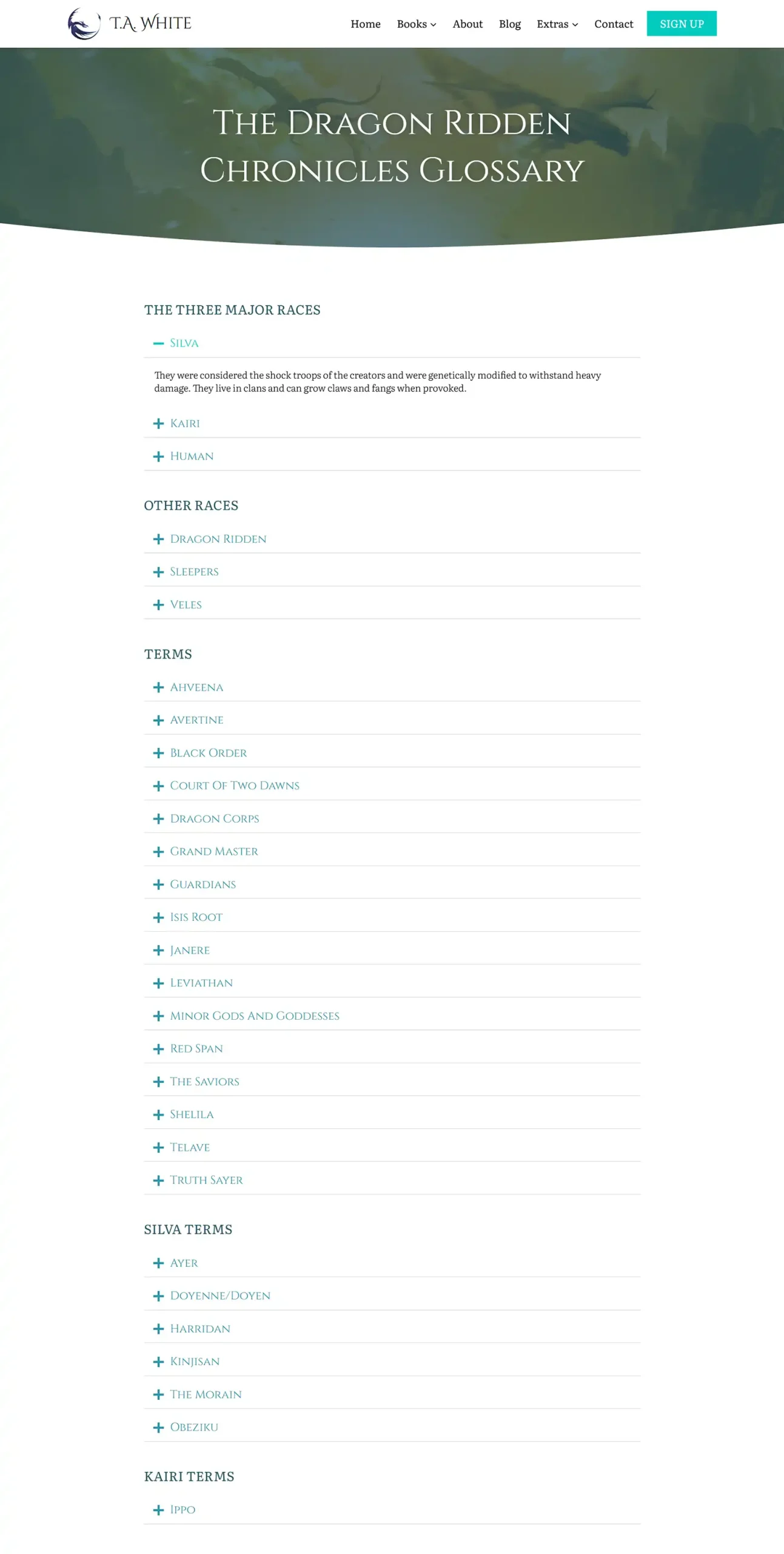 Fantasy & Sci Fi Author Website: T.A White 12 Rocket Expansion TA White Case Study Glossary scaled