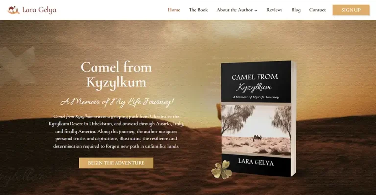 Memoir Author: Lara Gelya