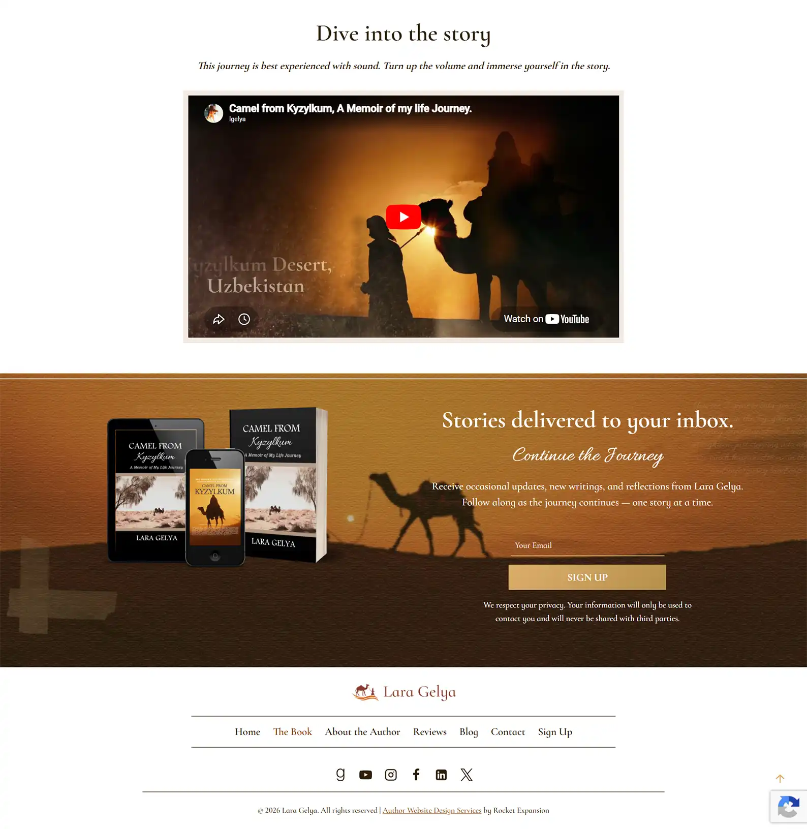 Memoir Author: Lara Gelya 10 Rocket Expansion Case Study Lara Gelya Book 3