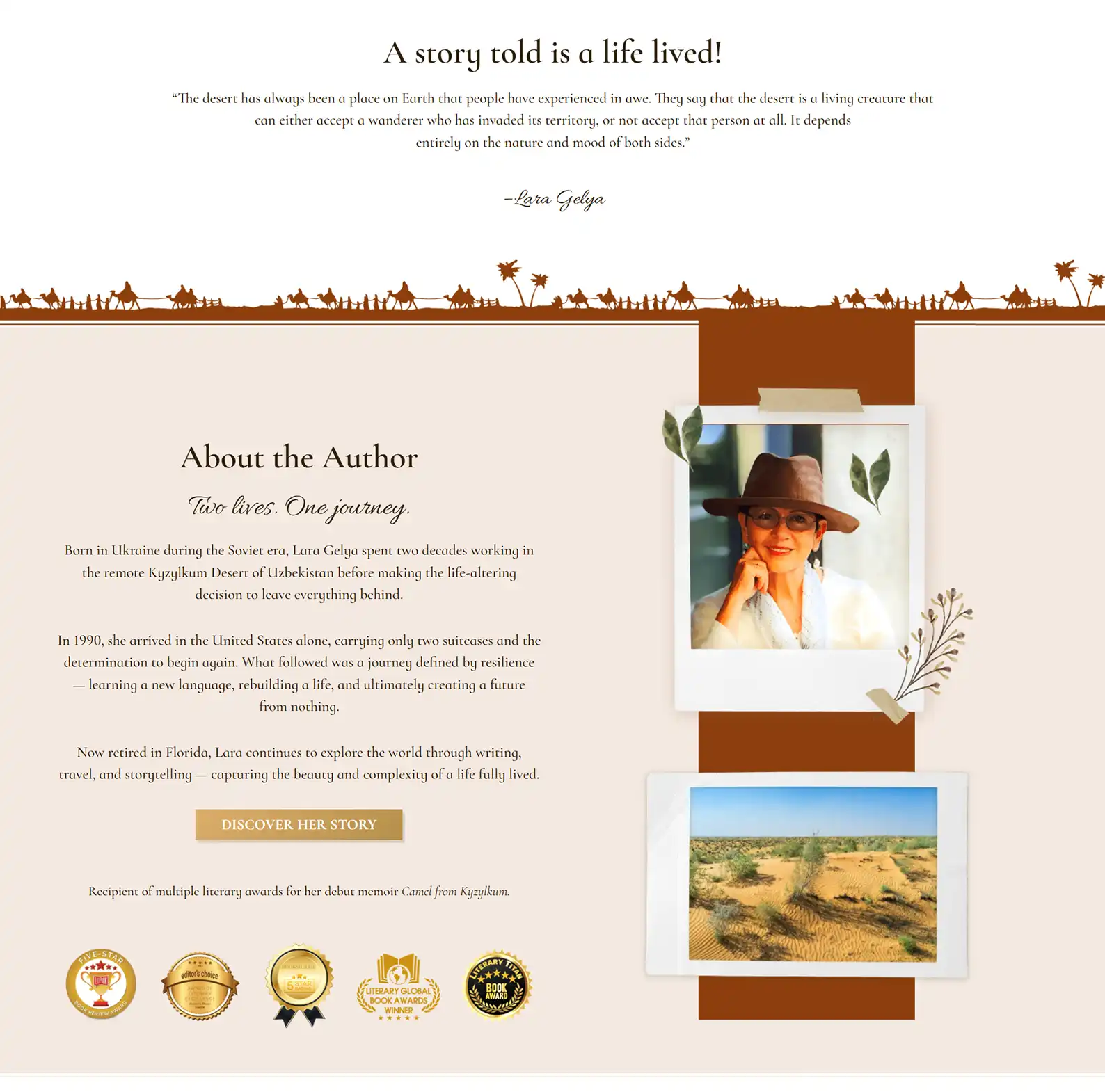 Memoir Author: Lara Gelya 4 Rocket Expansion Case Study Lara Gelya Home 3