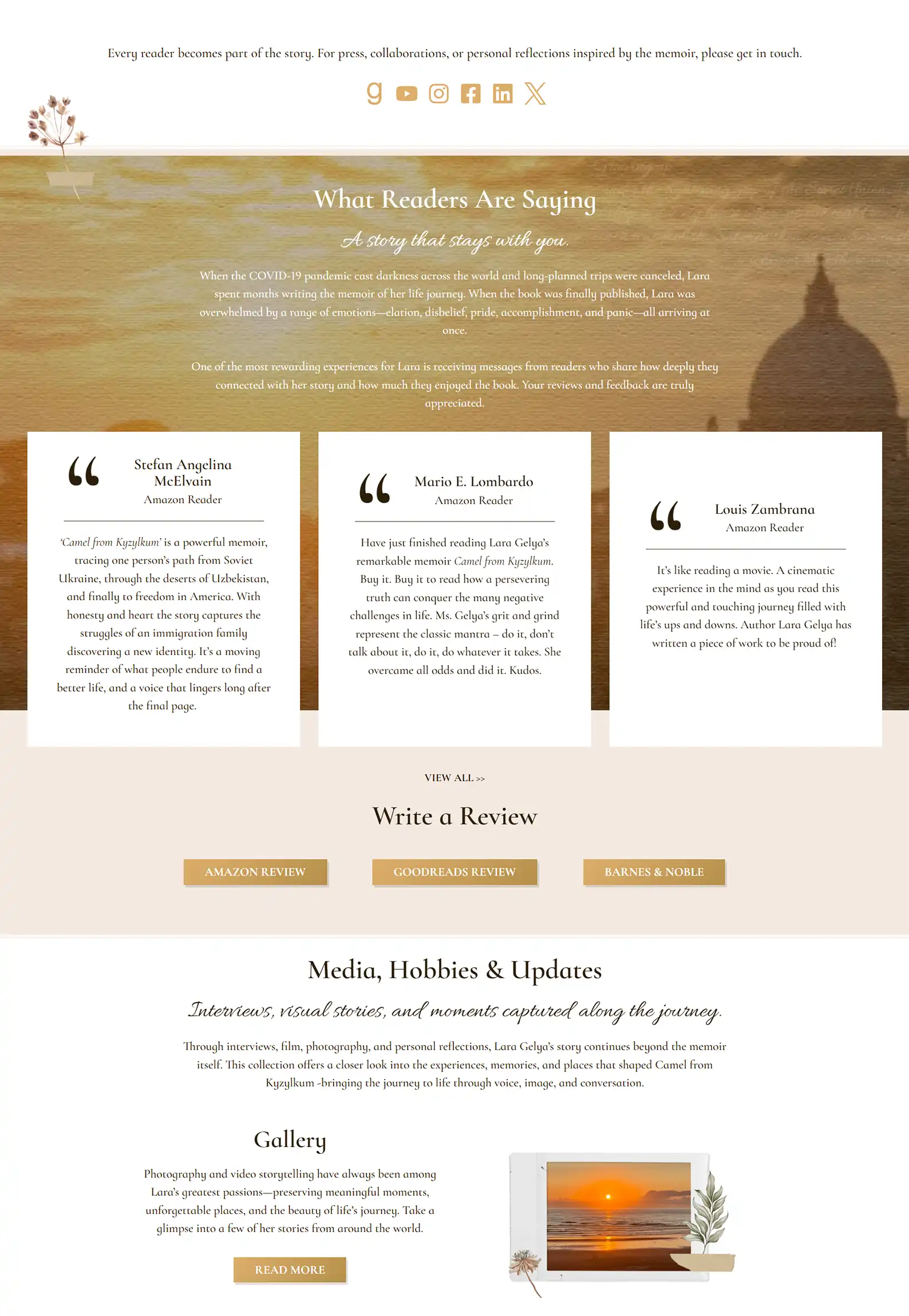 Memoir Author: Lara Gelya 5 Rocket Expansion Case Study Lara Gelya Home 4