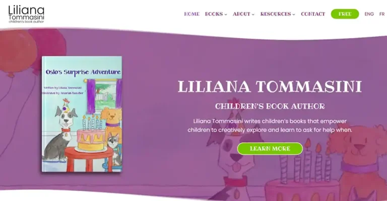 Children’s Book Author Website: Liliana Tommasini 