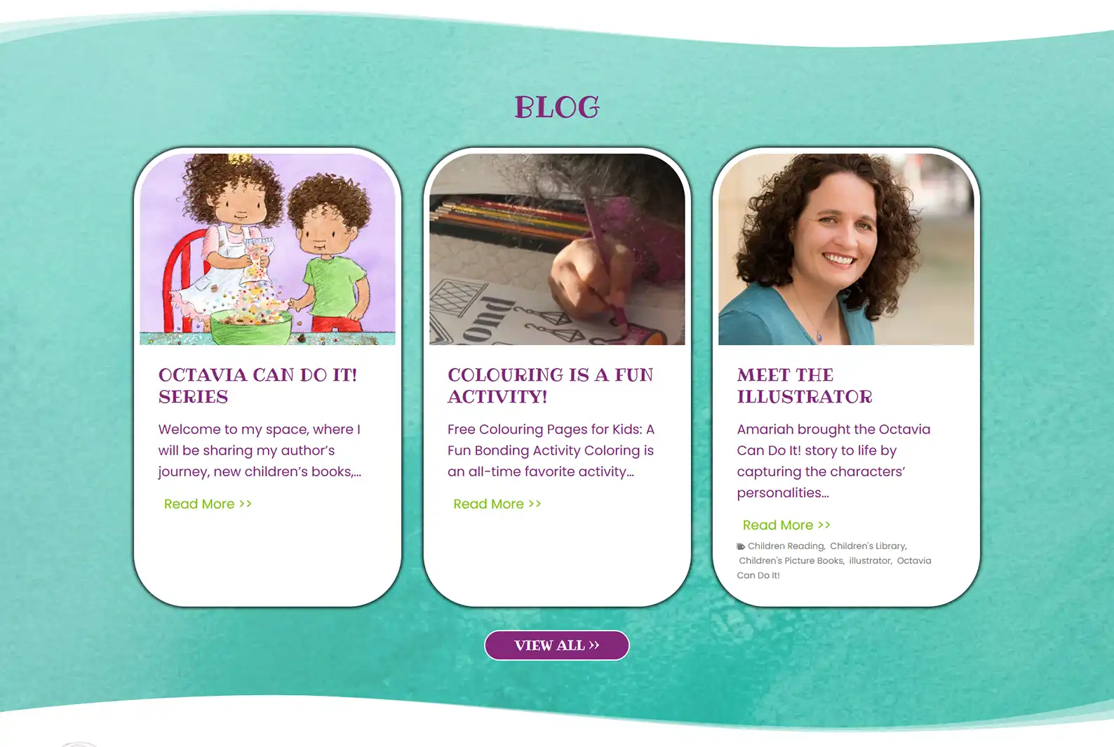 Children’s Book Author Website: Liliana Tommasini 6 Rocket Expansion Case Study Liliana Tommasini Home New 4.1 1