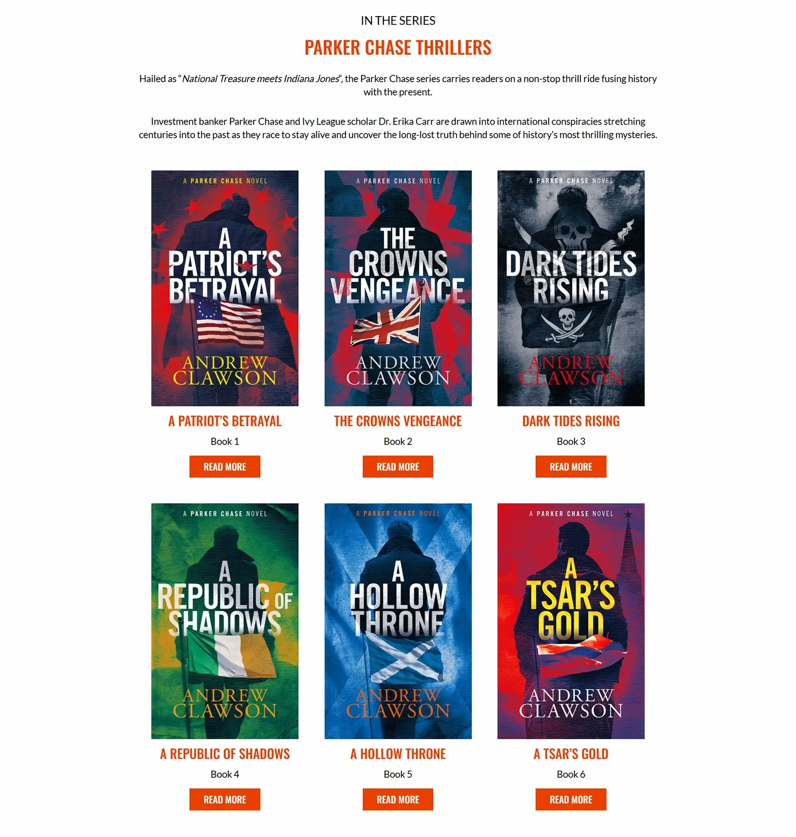 Adventure Author Website: Andrew Clawson 10 2Rocket Expansion Case Study Andrew Clawson Books Overview 4
