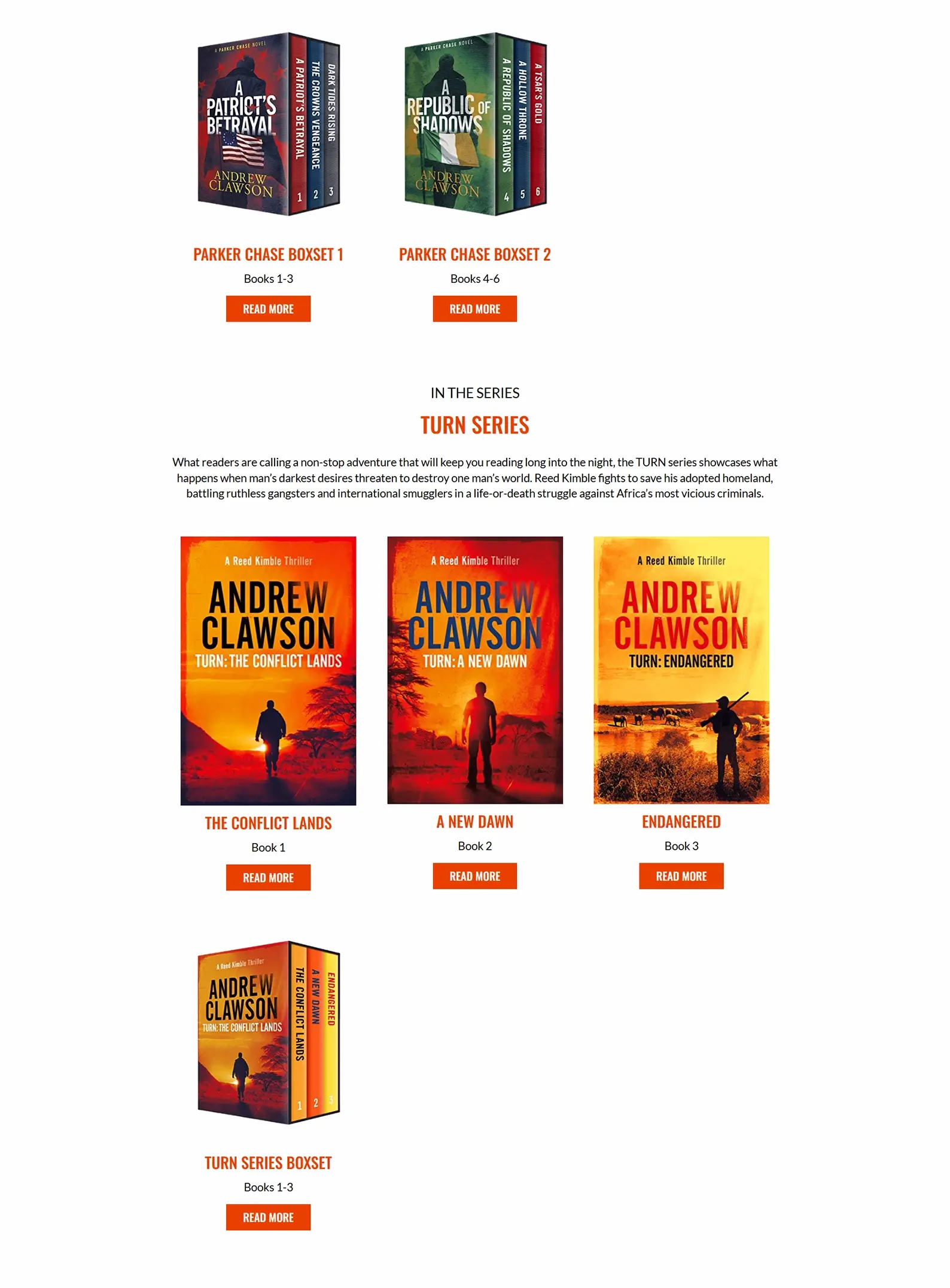 Adventure Author Website: Andrew Clawson 11 2Rocket Expansion Case Study Andrew Clawson Books Overview 5