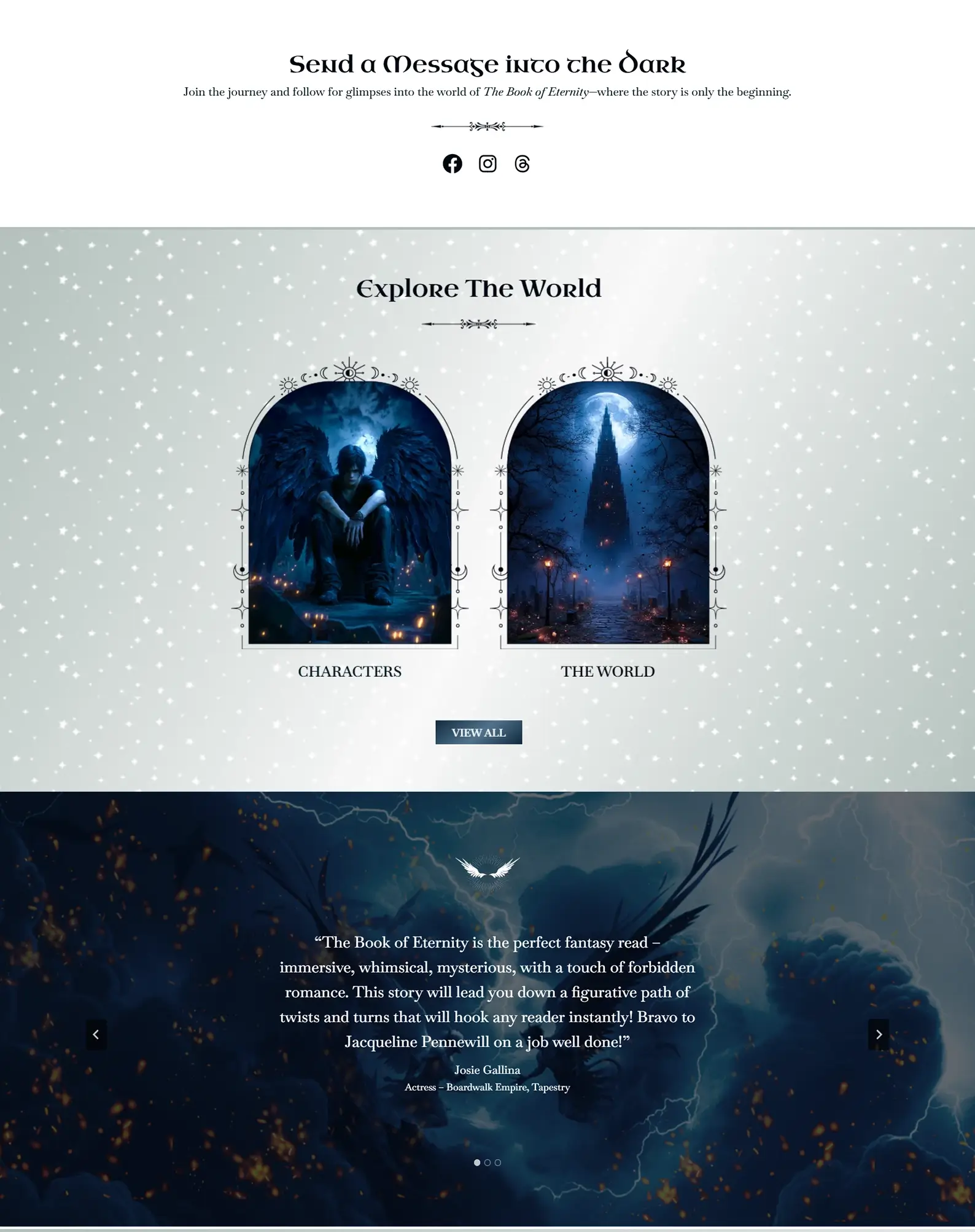 Fantasy Author Website: Jacqueline Pennewill 3 Rocket Expansion Case Studies Jacqueline Pennewill Home 2 1