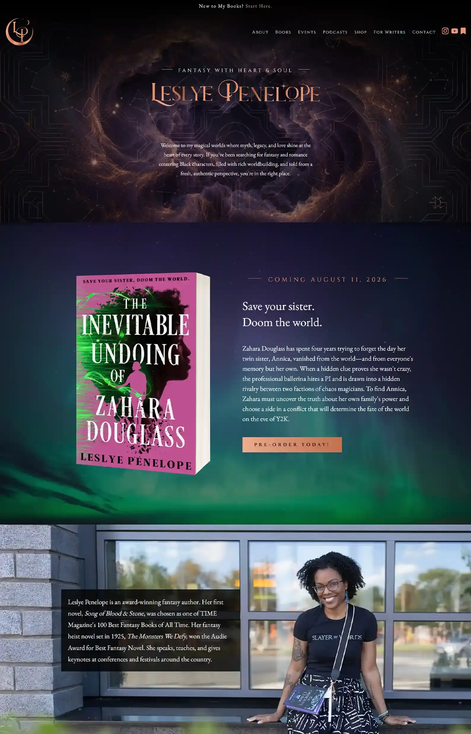 19 Romantasy Author Websites We’re Obsessed With 4 Romantasy Author Websites Blog 4. L. Penelopes Website