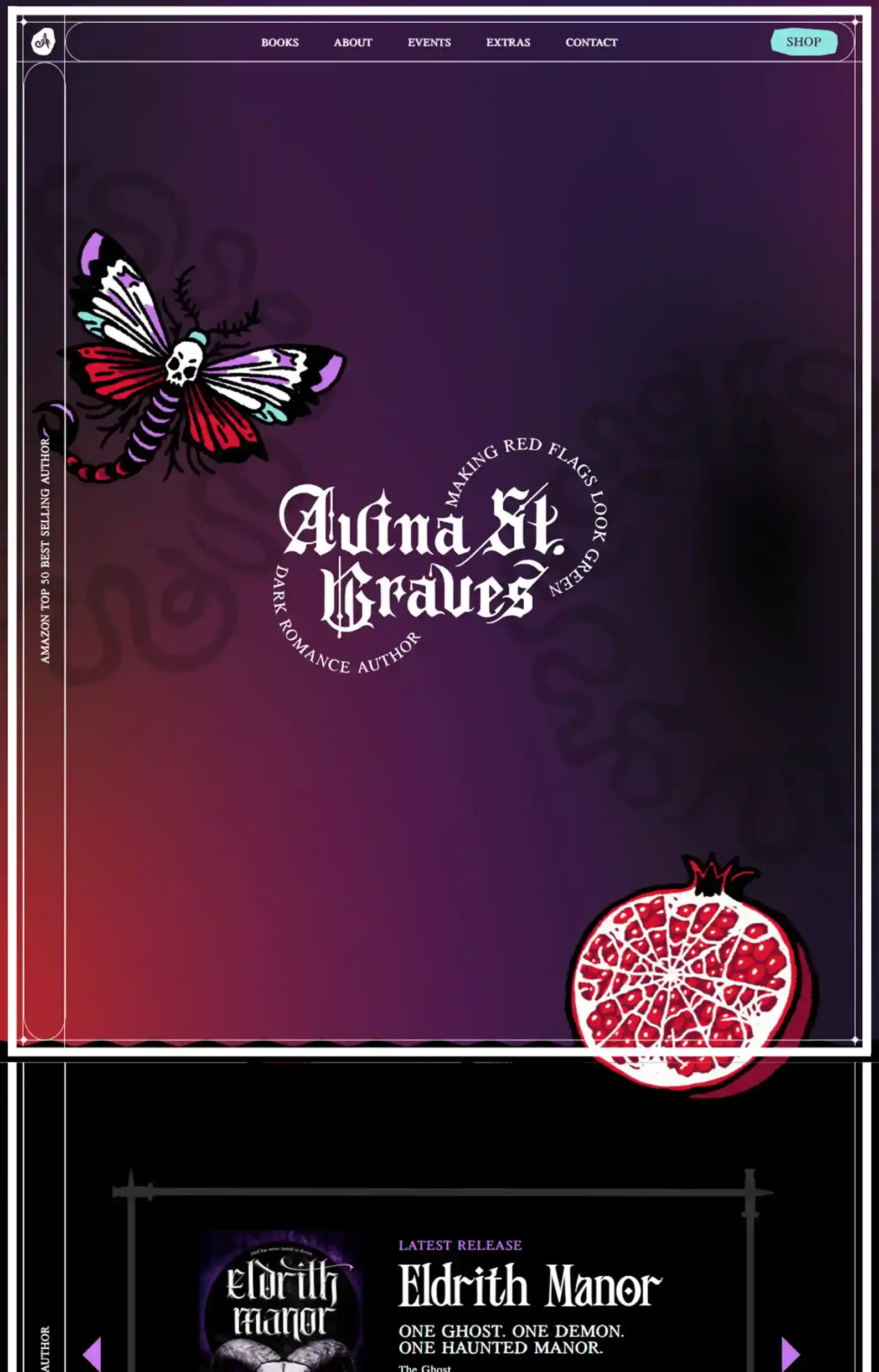 12 Dark Romance Author Websites That Are Sinfully Good 15 Dark Romance Author Websites Avina St Graves