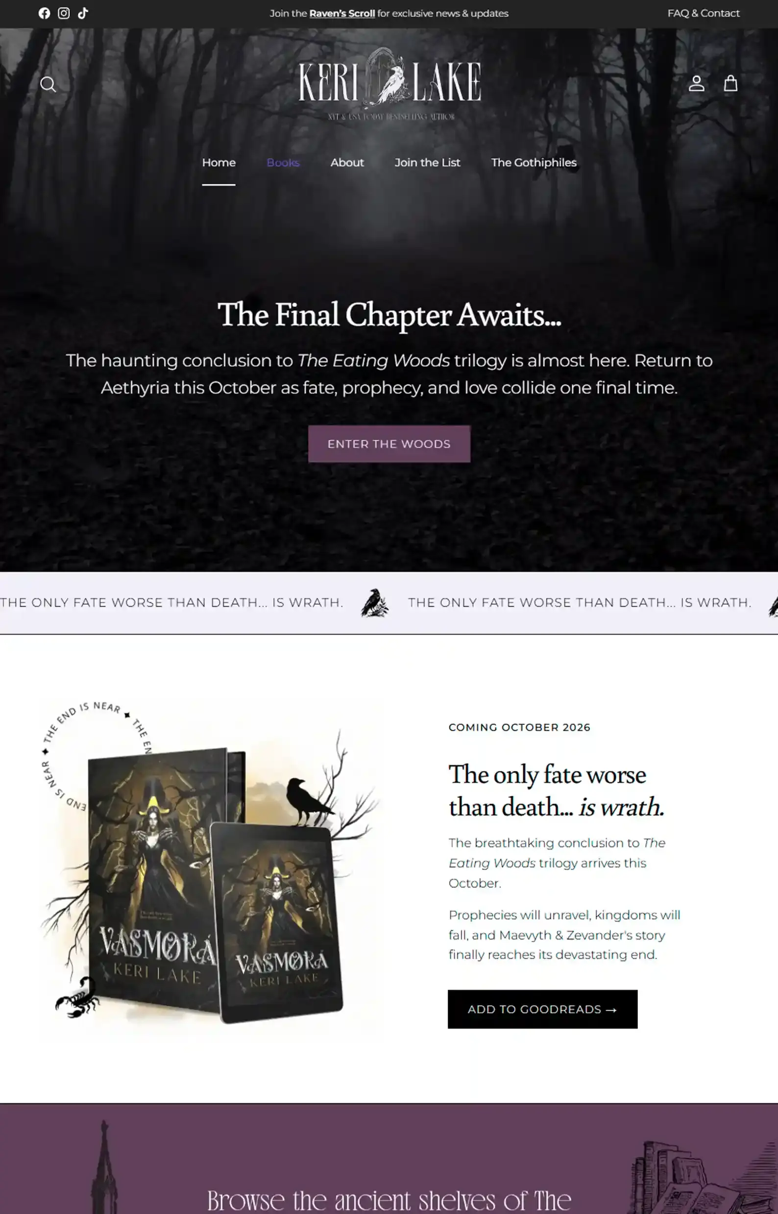 12 Dark Romance Author Websites That Are Sinfully Good 20 Dark Romance Author Websites Keri Lake