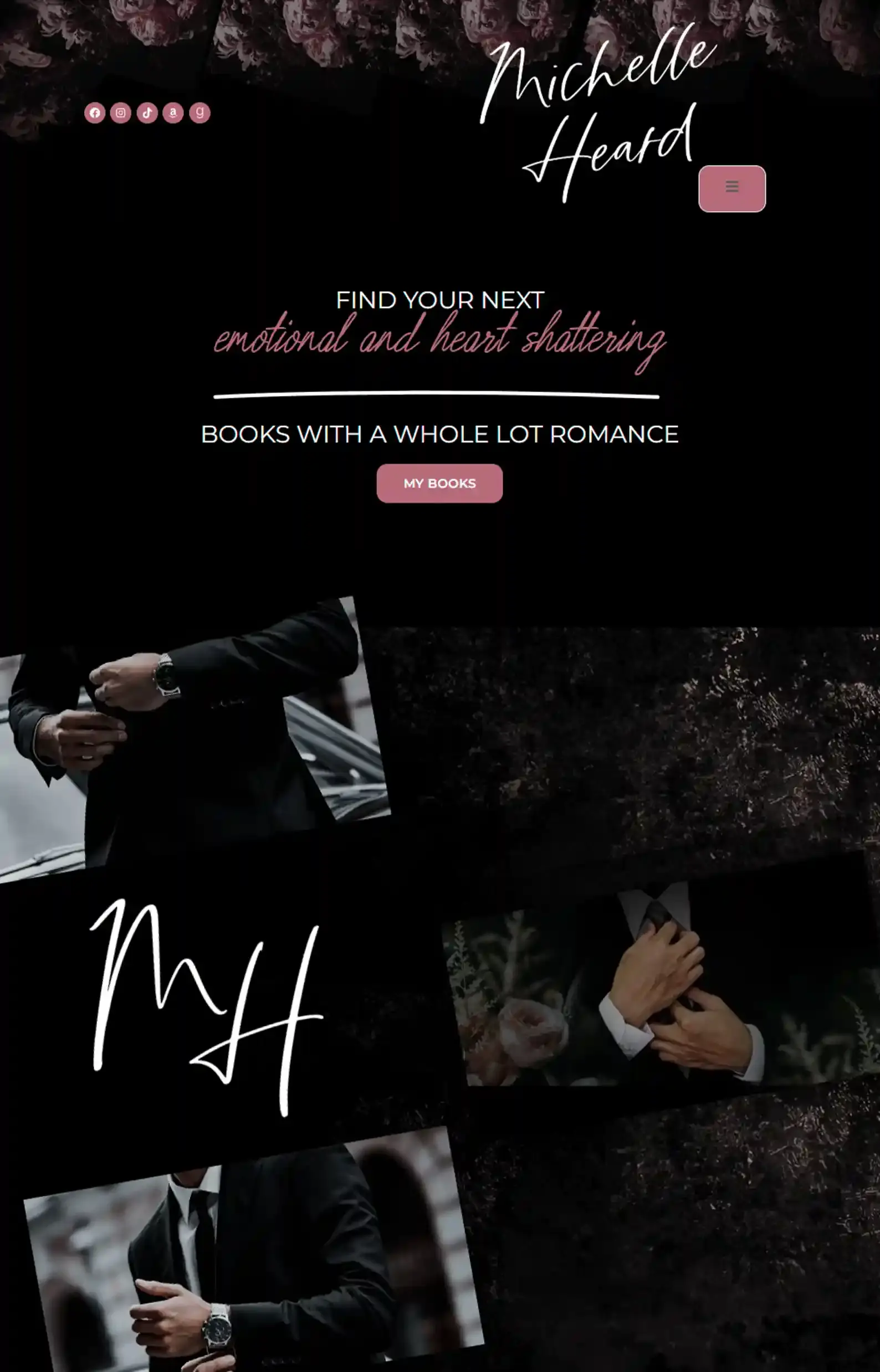 12 Dark Romance Author Websites That Are Sinfully Good 17 Dark Romance Author Websites Michelle Heard