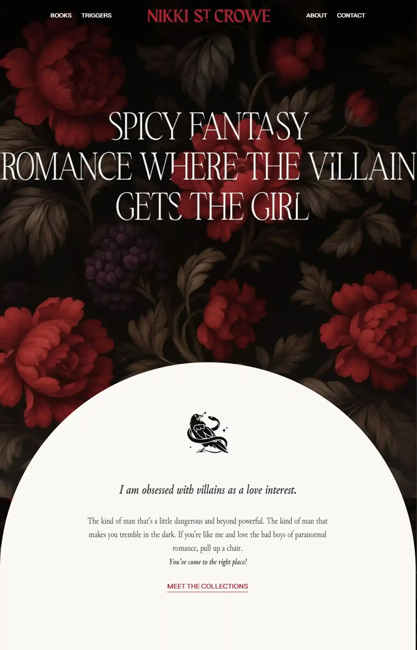 12 Dark Romance Author Websites That Are Sinfully Good 14 Dark Romance Author Websites Nikki St Crowe