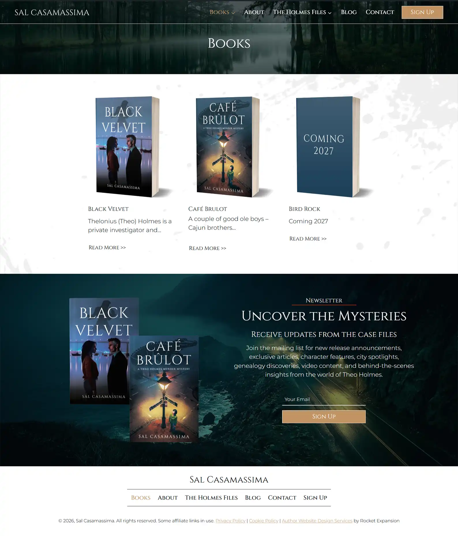 Murder Mystery Author Website: Sal Casamassima 6 Rocket Expansion Case Studies Sal Casamassima Book Overview