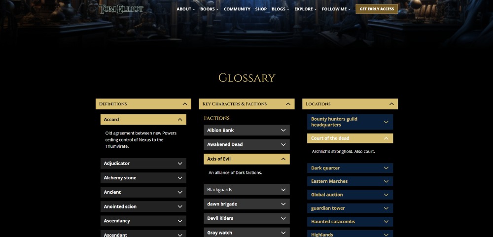 How to Turn Your Author Website Into a Fan Destination 3 Glossary