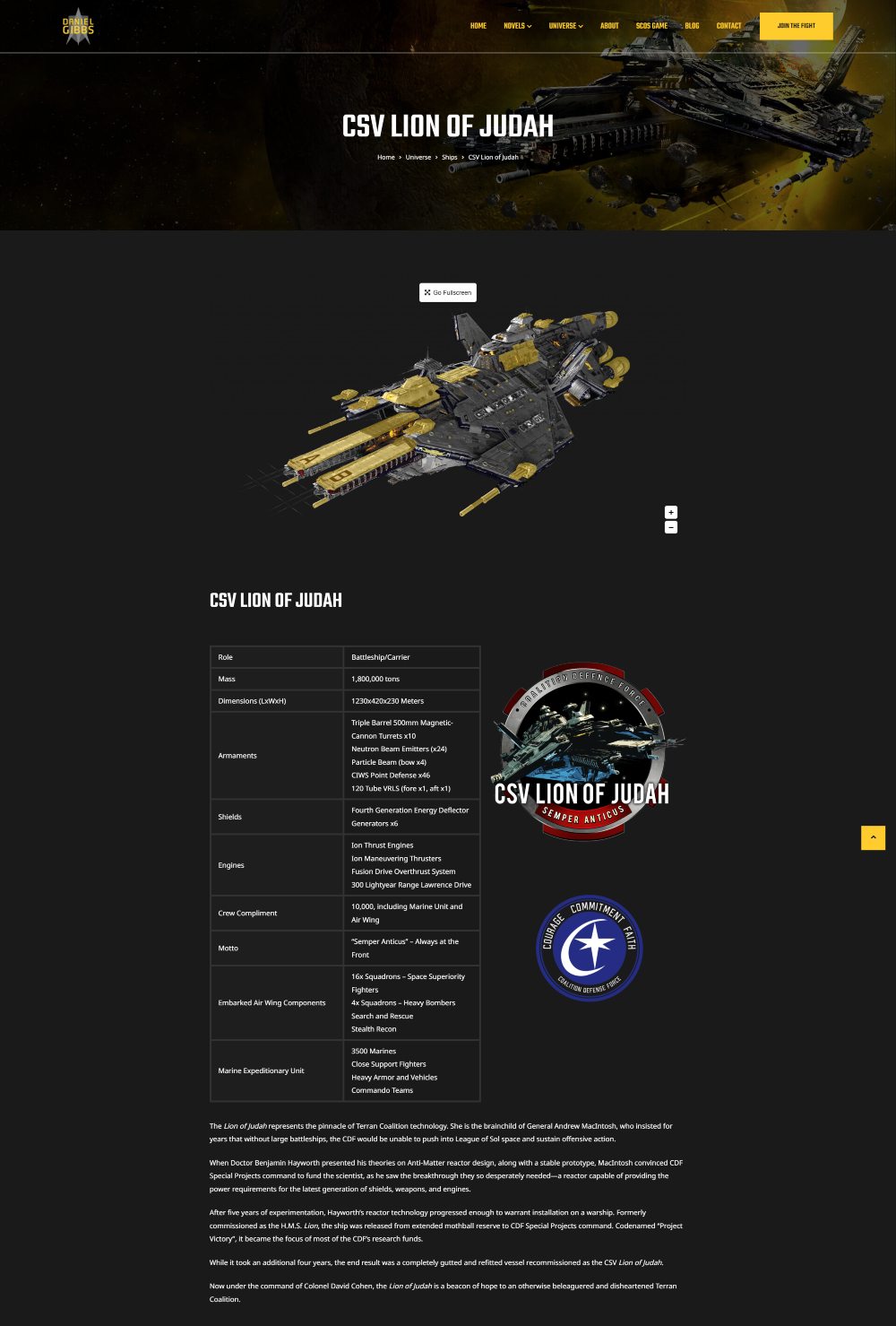 How to Turn Your Author Website Into a Fan Destination 13 Lore 1