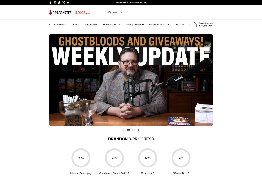 How to Turn Your Author Website Into a Fan Destination 23 Progress